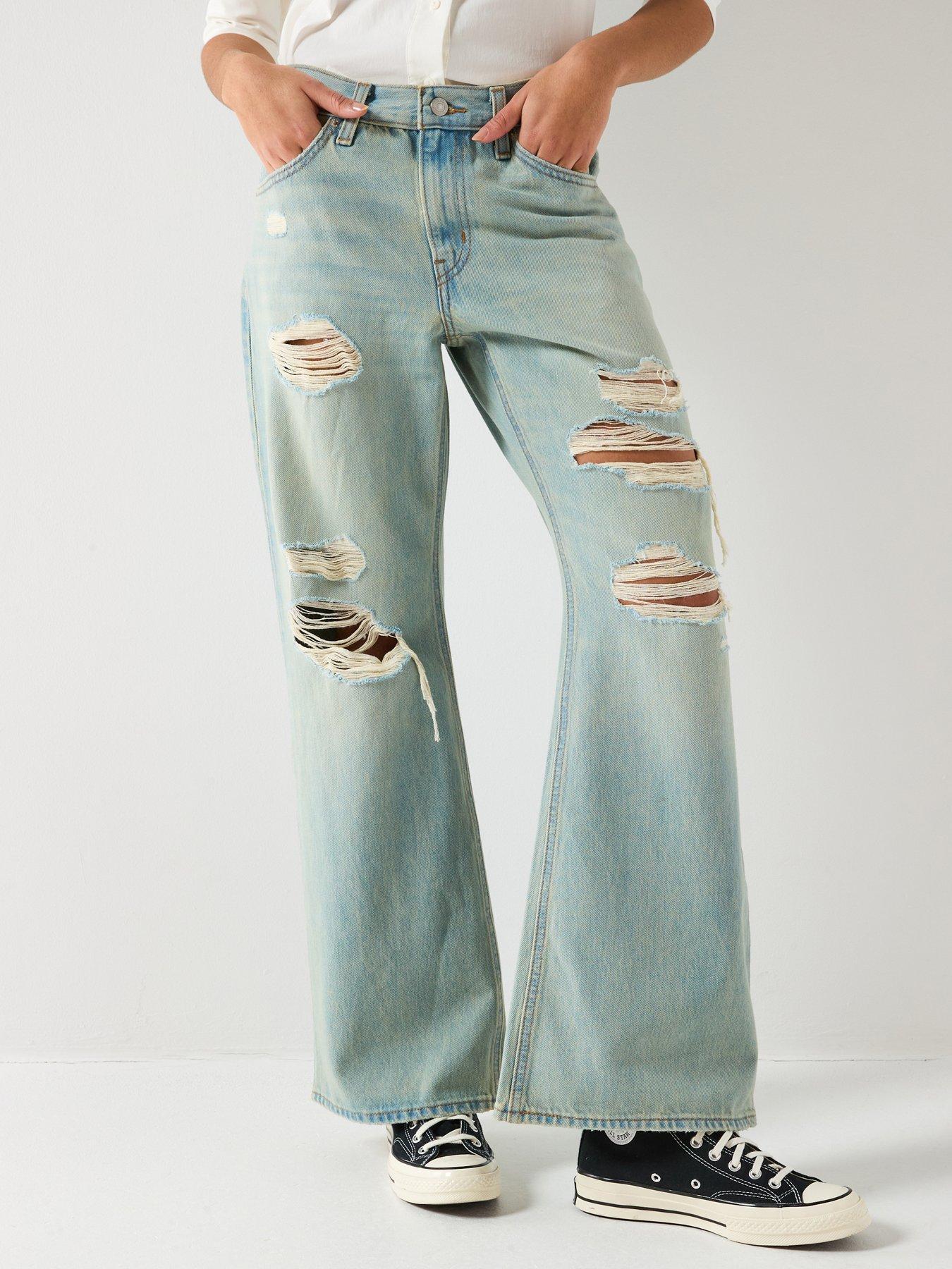 Levi's Middy Loose Boot Jeans - Blue