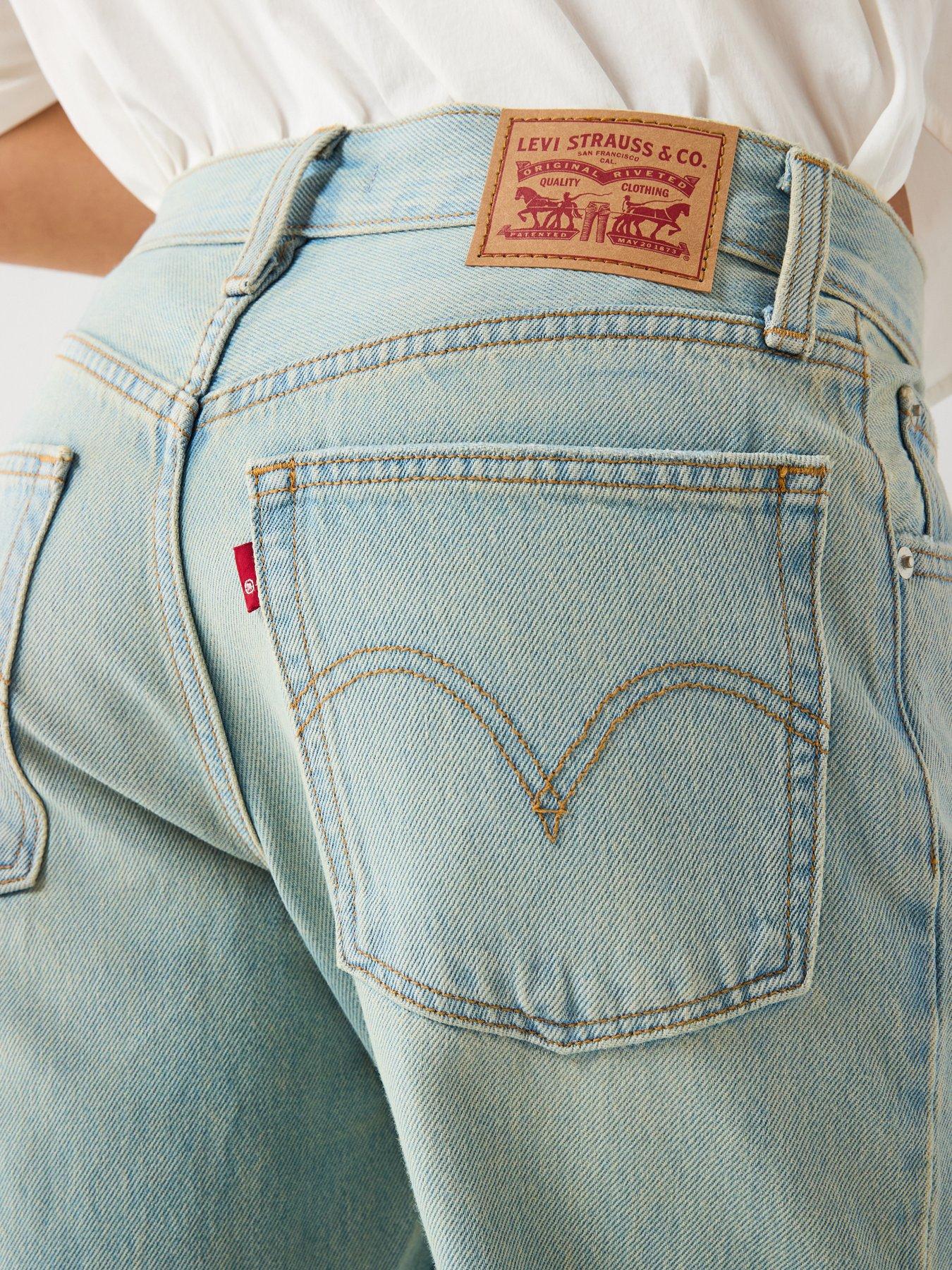 Image 6 of 6 of Levi's Middy Loose Boot Jeans - Blue