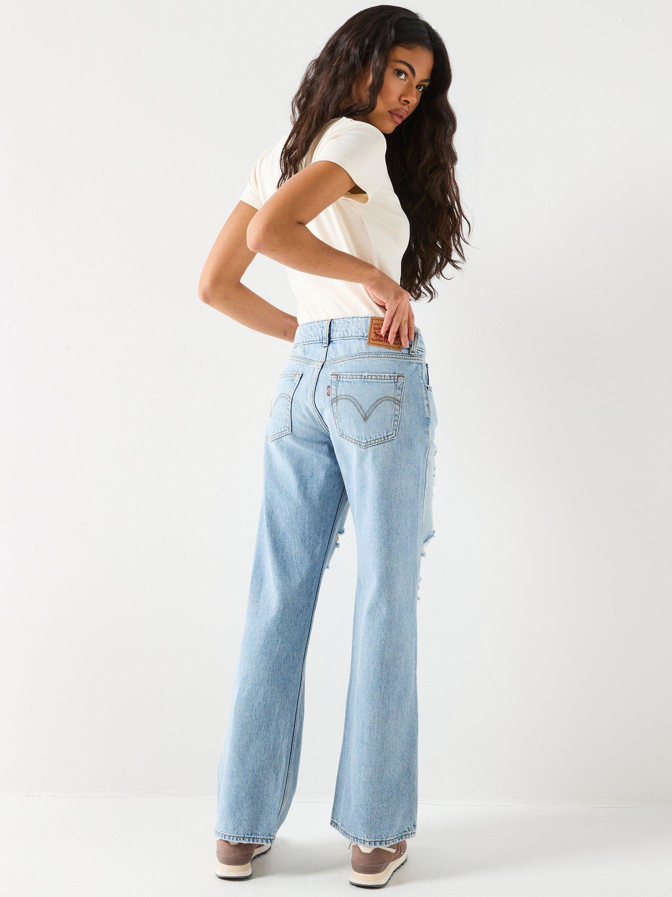 stillFront image of levis-superlow-loose-jeans-blue