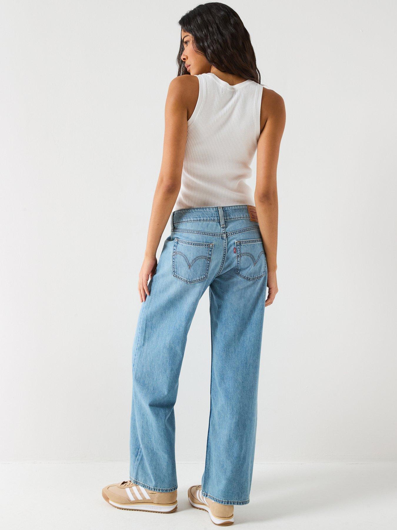 stillFront image of levis-superlow-loose-jeans-blue