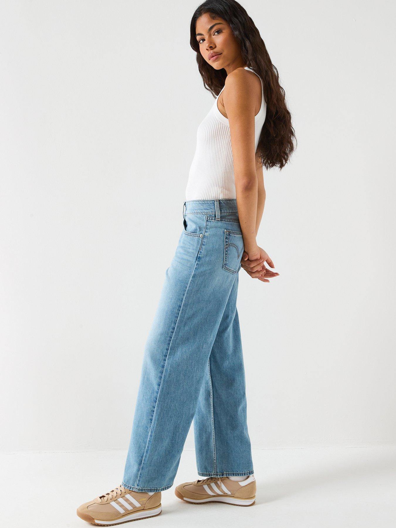  image of levis-superlow-loose-jeans-blue