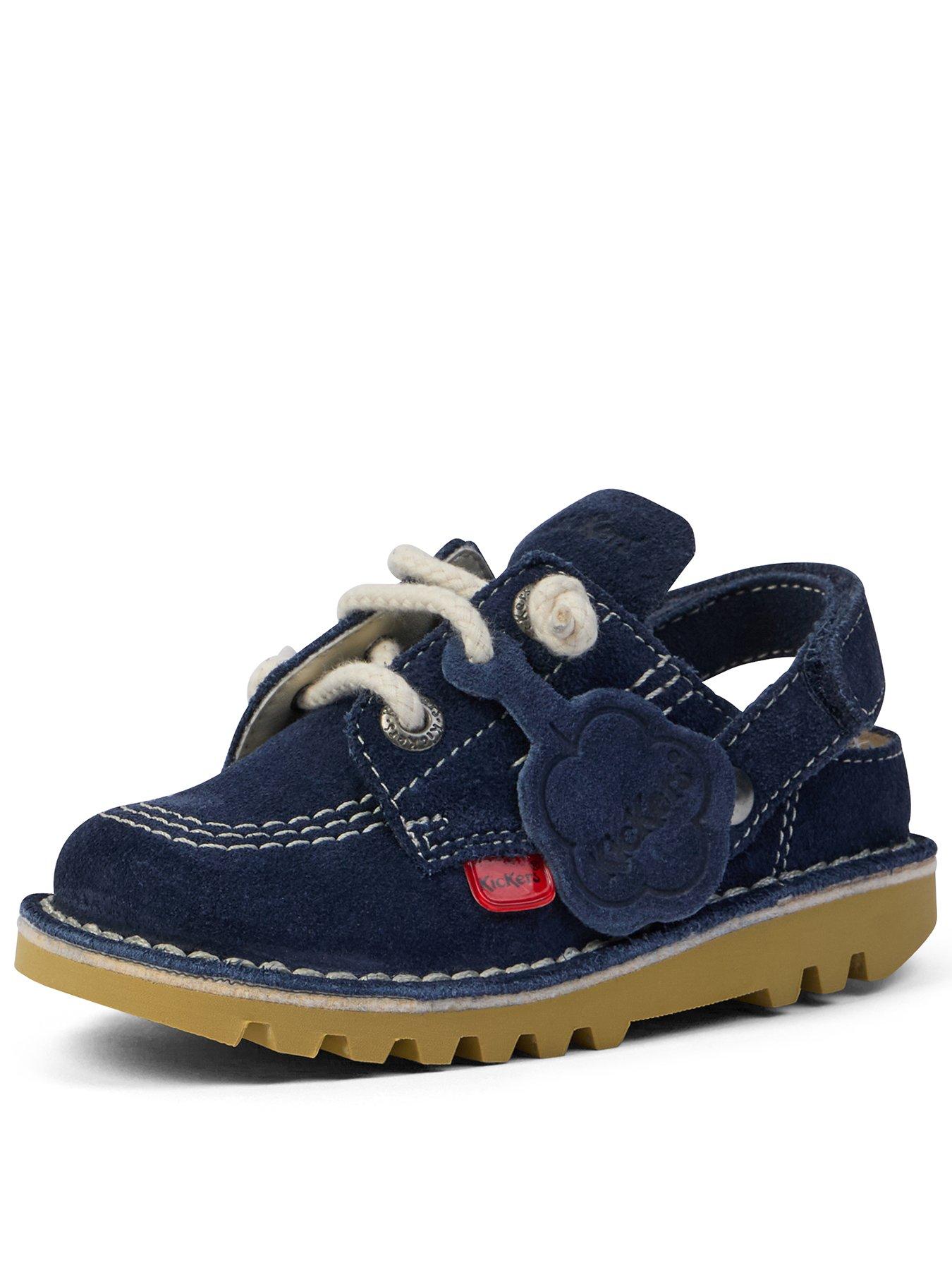 Kickers Kick Mule Suede Clog - Navy