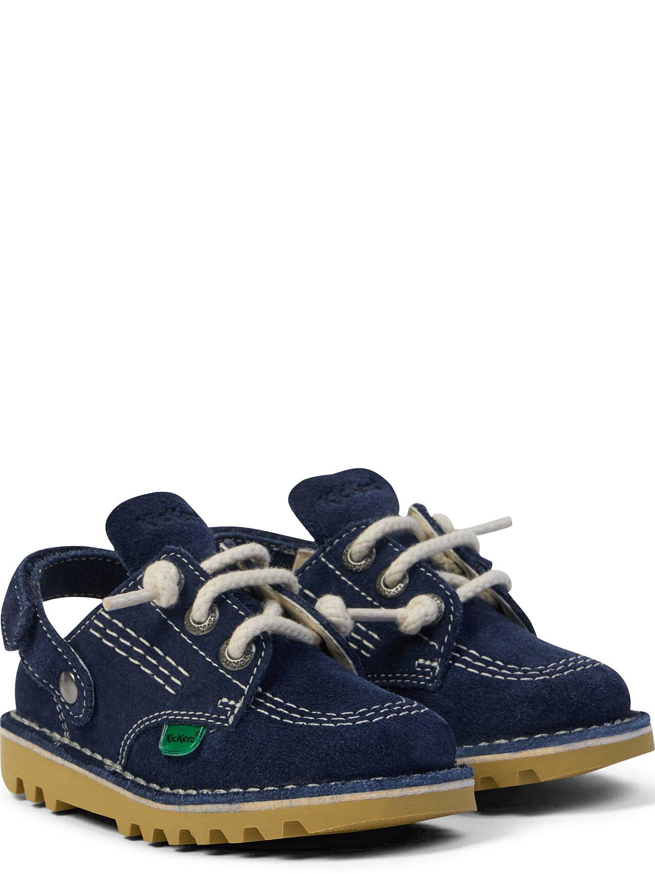 Image 5 of 7 of Kickers Kick Mule Suede Clog - Navy