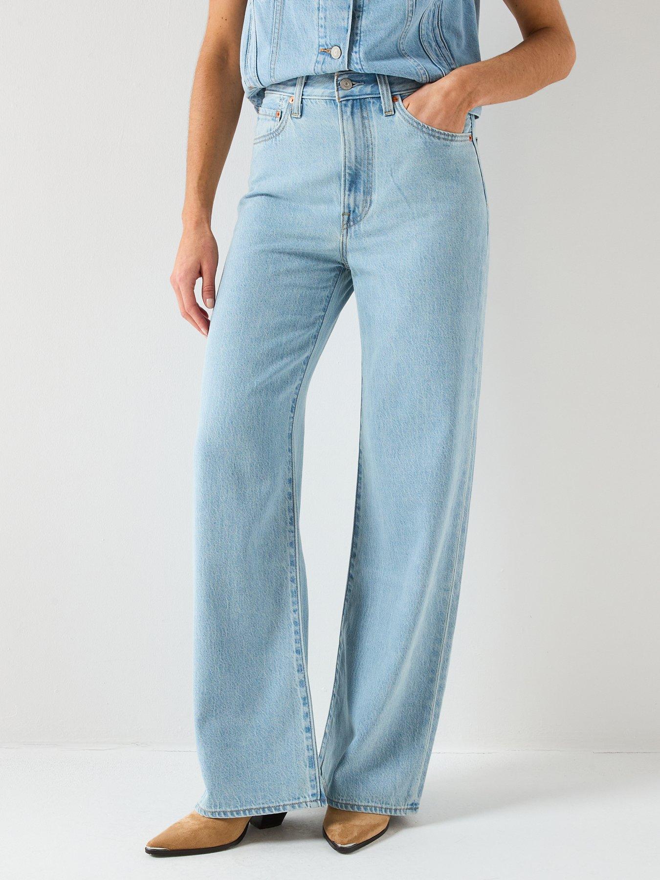 Image 1 of 6 of Levi's Ribcage Wide Leg H223