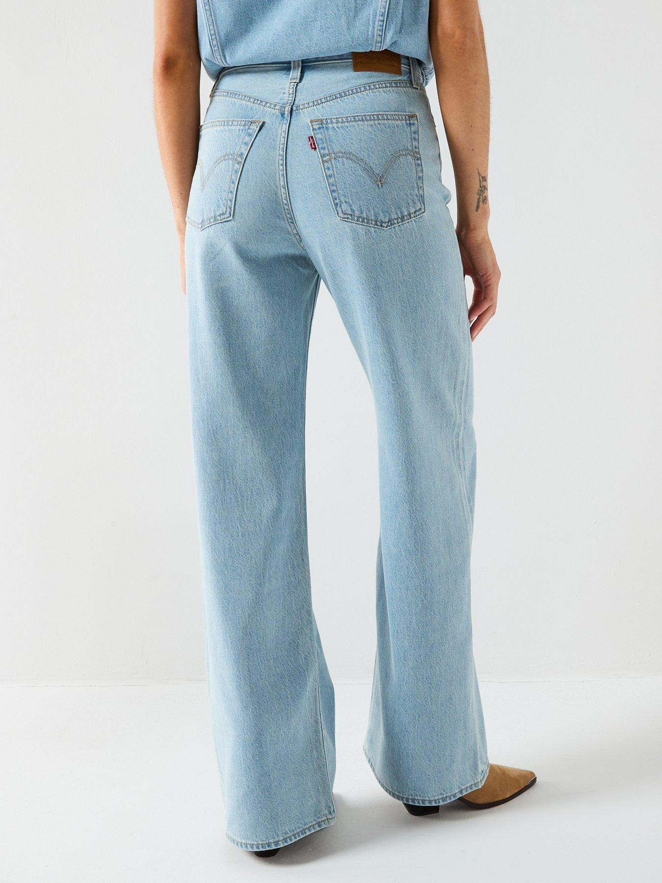 Image 2 of 6 of Levi's Ribcage Wide Leg H223