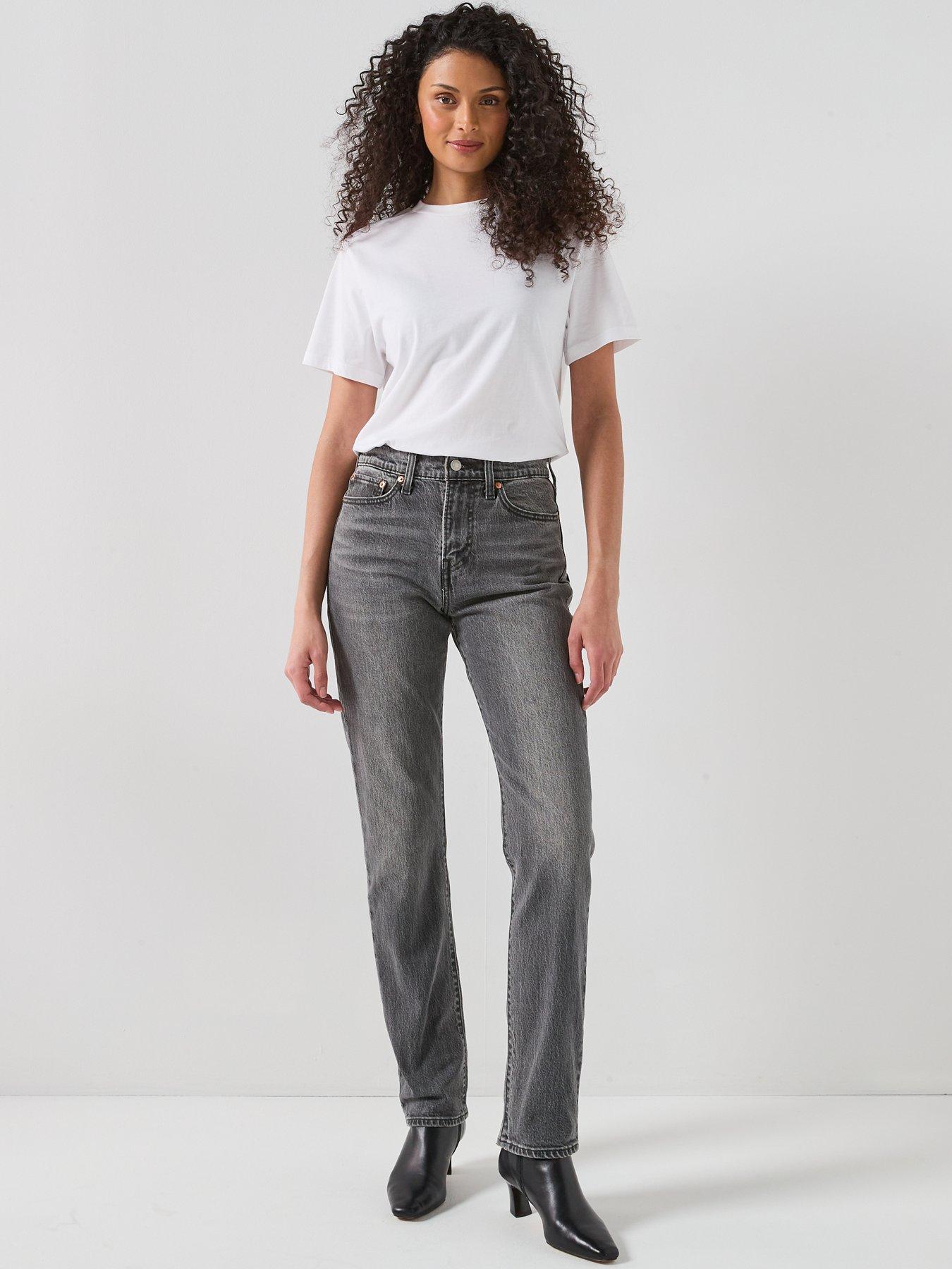 Image 3 of 6 of Levi's Wedgie Slim Jeans - Black