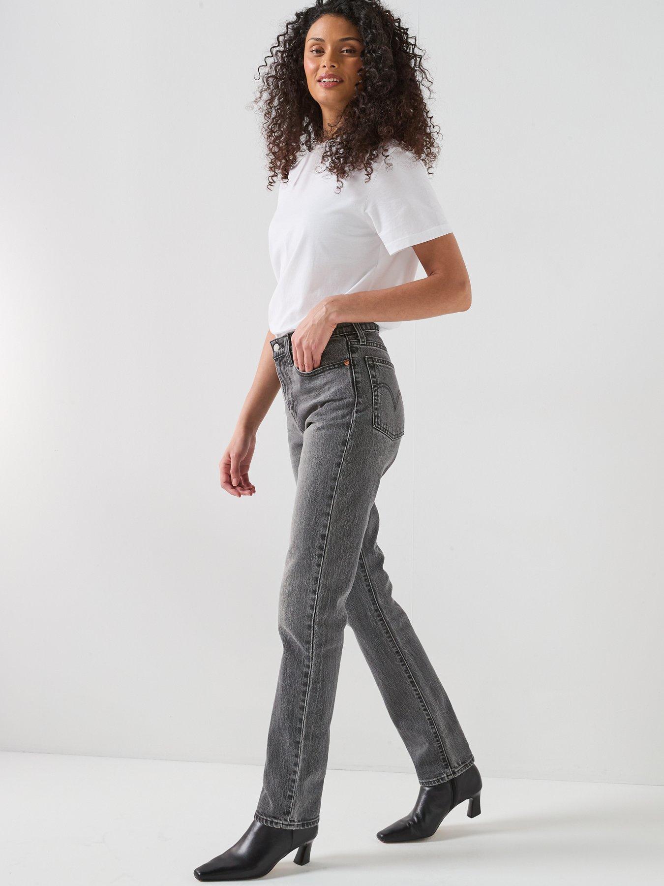 Image 6 of 6 of Levi's Wedgie Slim Jeans - Black