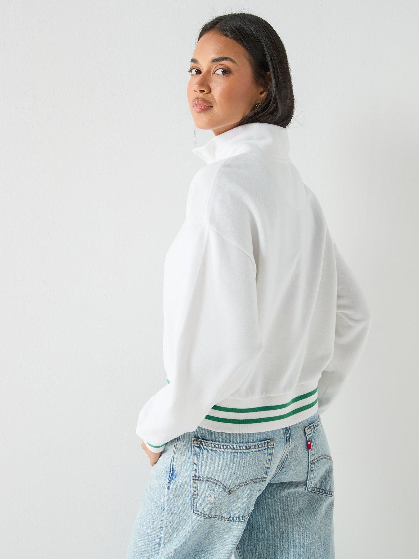  image of levis-gr-everyday-14-zip-sweater-white