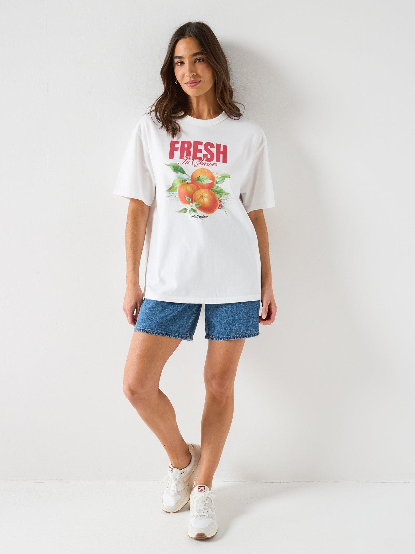 Image 6 of 6 of Levi's Tabor Tee - White