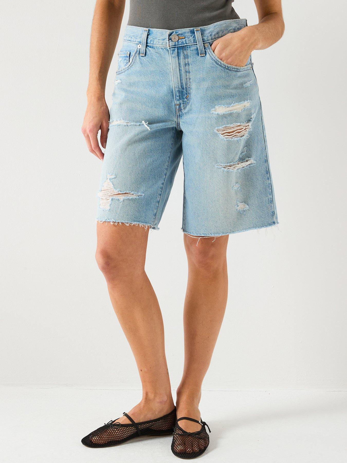 Levi's Baggy Dad Jort - Blue