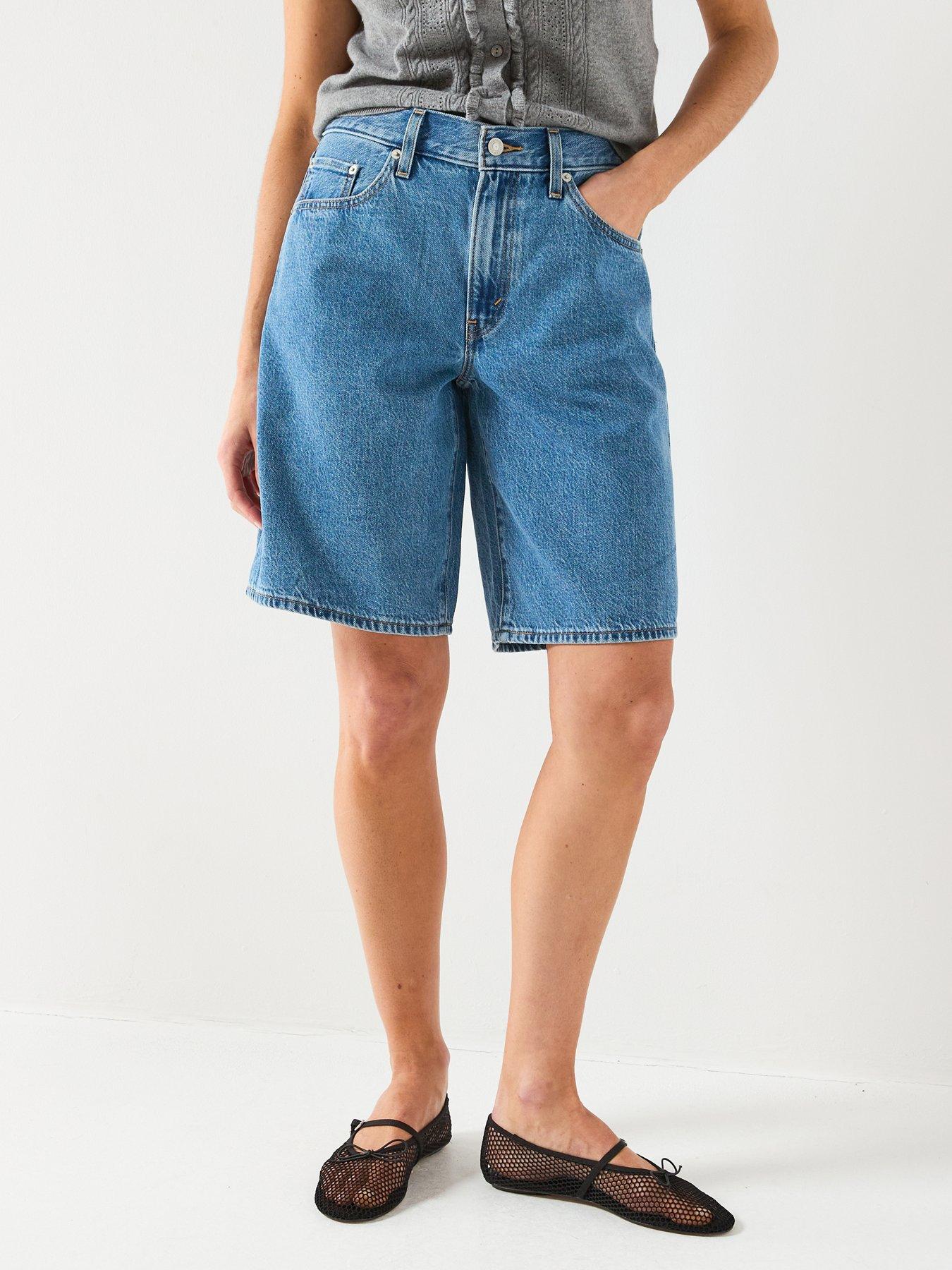 Levi's Baggy Dad Jort - Blue