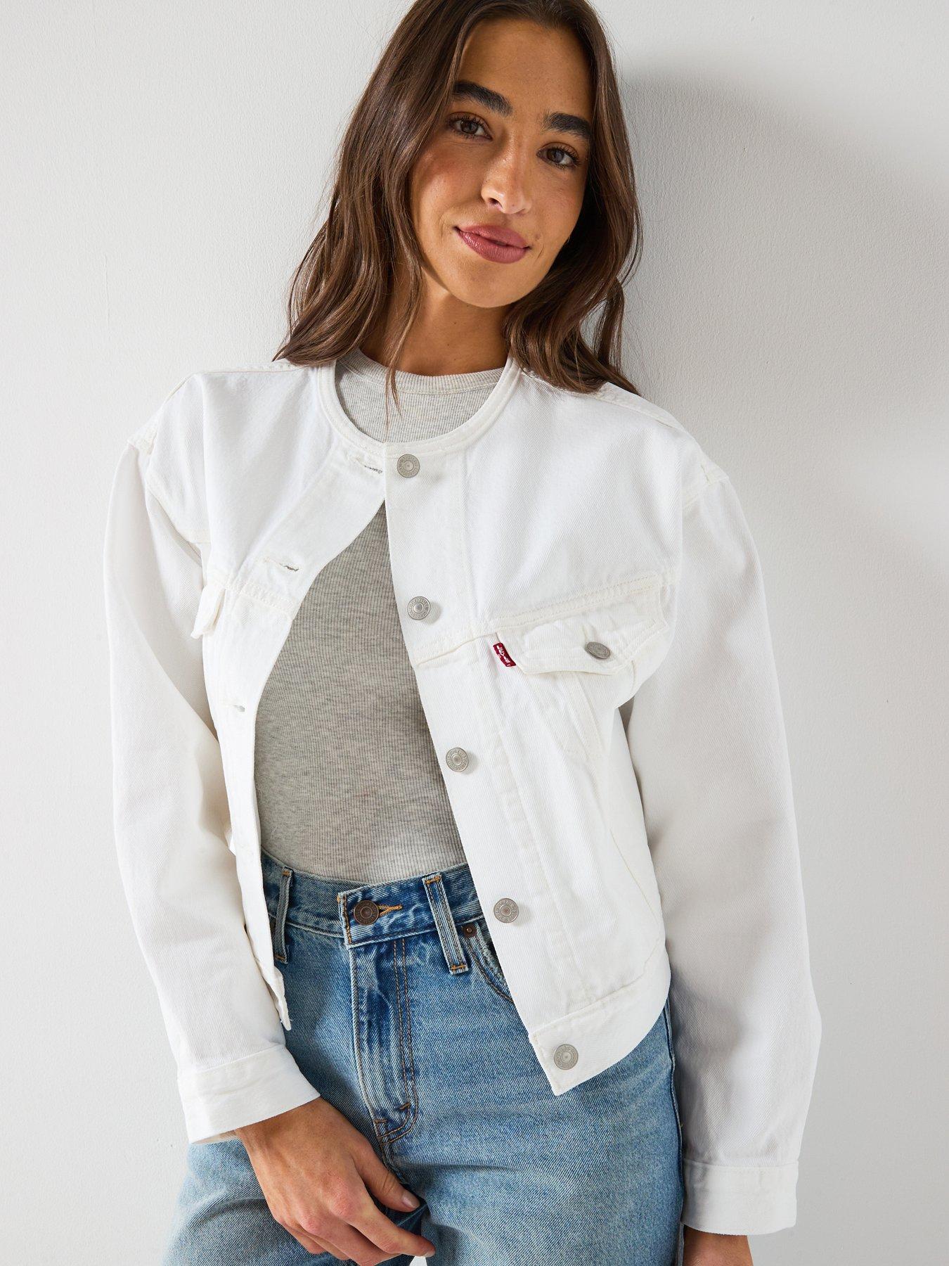 Levi's Collarless Shrunken 90s Trucker