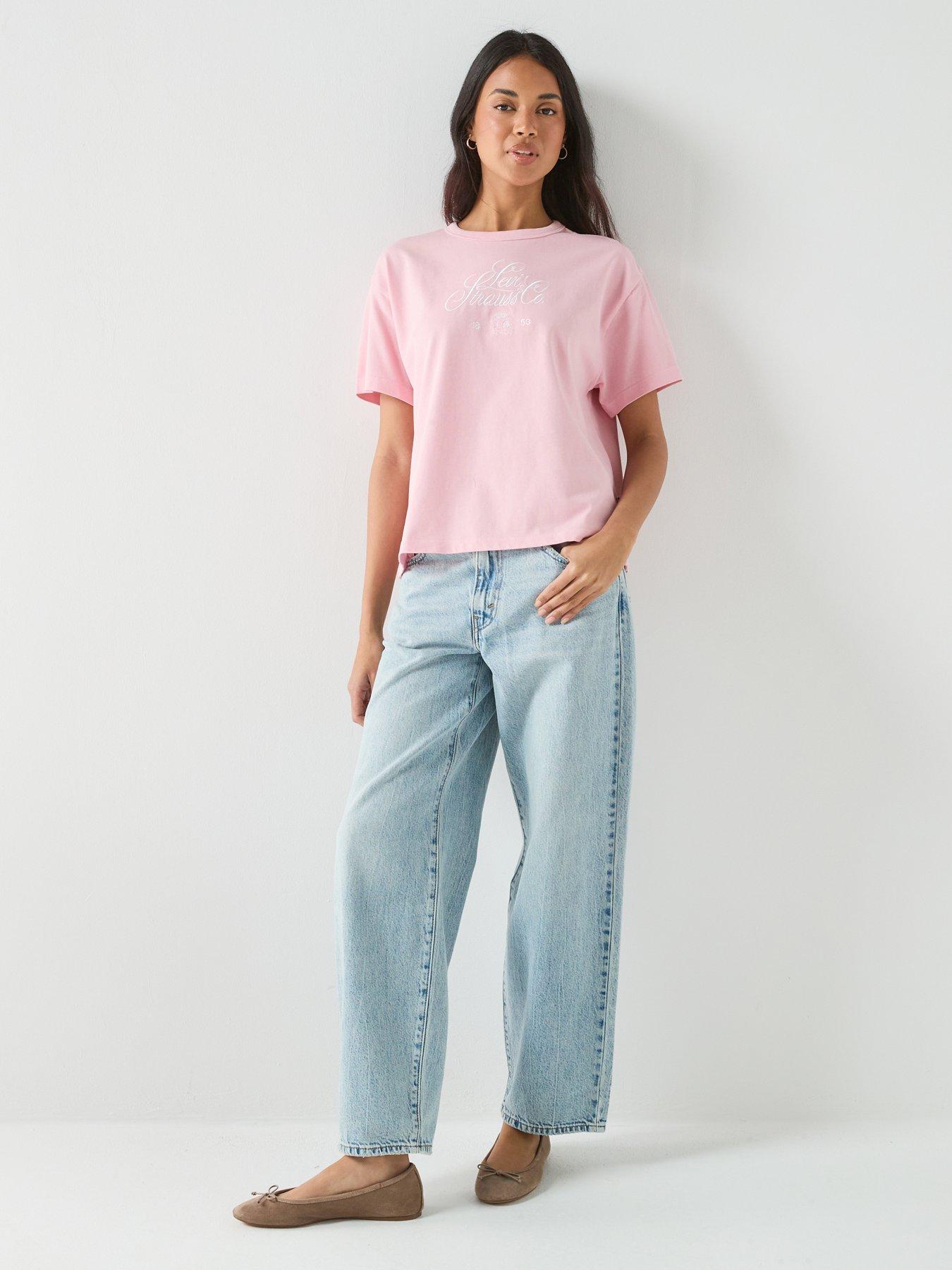  image of levis-gr-vintage-t-shirt-pink