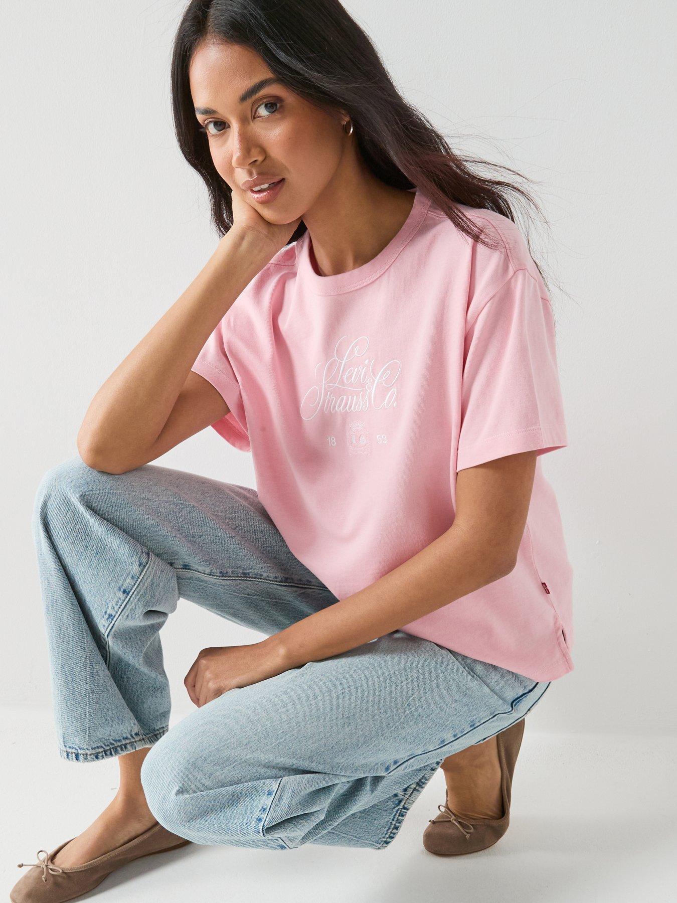  image of levis-gr-vintage-t-shirt-pink