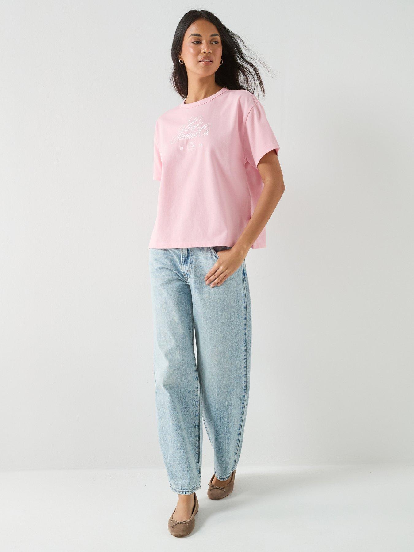  image of levis-gr-vintage-t-shirt-pink
