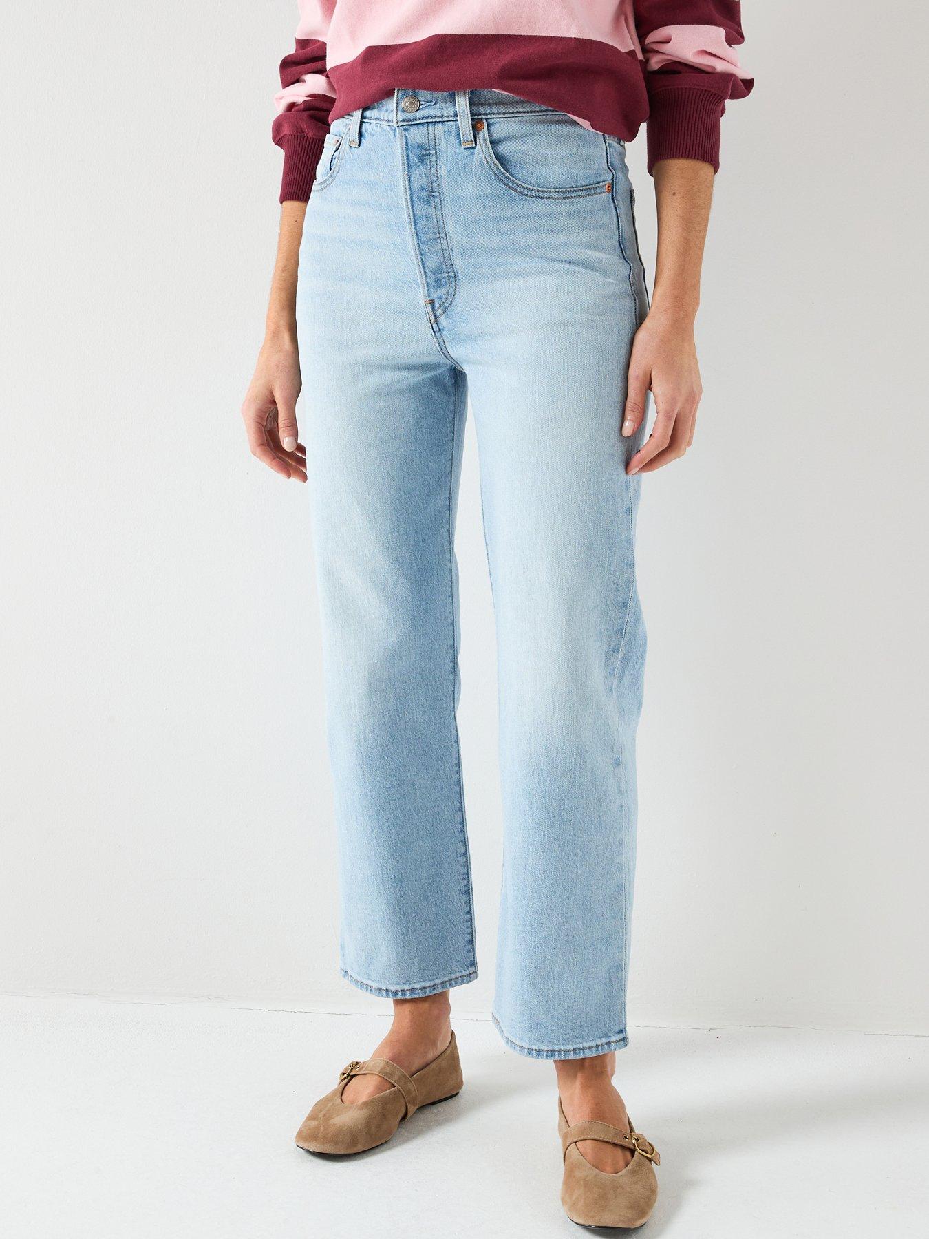 front image of levis-ribcage-straight-ankle-jeans-blue
