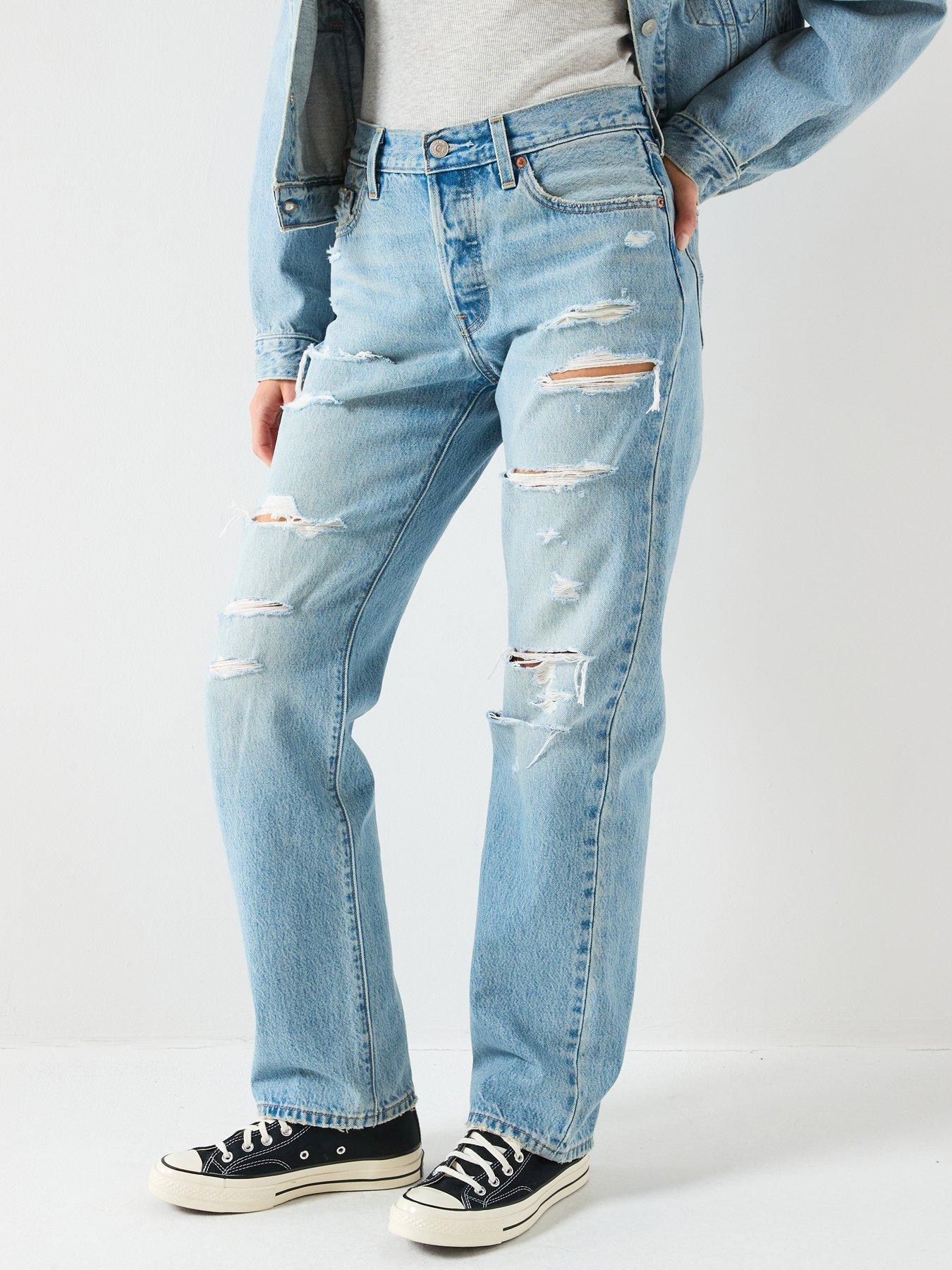 front image of levis-501-90s-jeans-blue