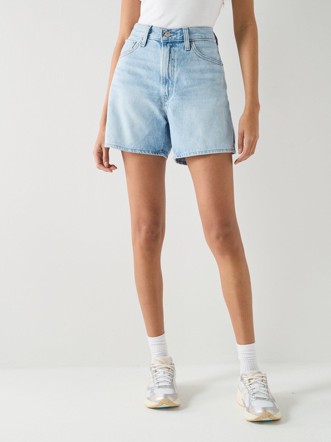 Levi's Cinch Mid-Thigh Short - Blue
