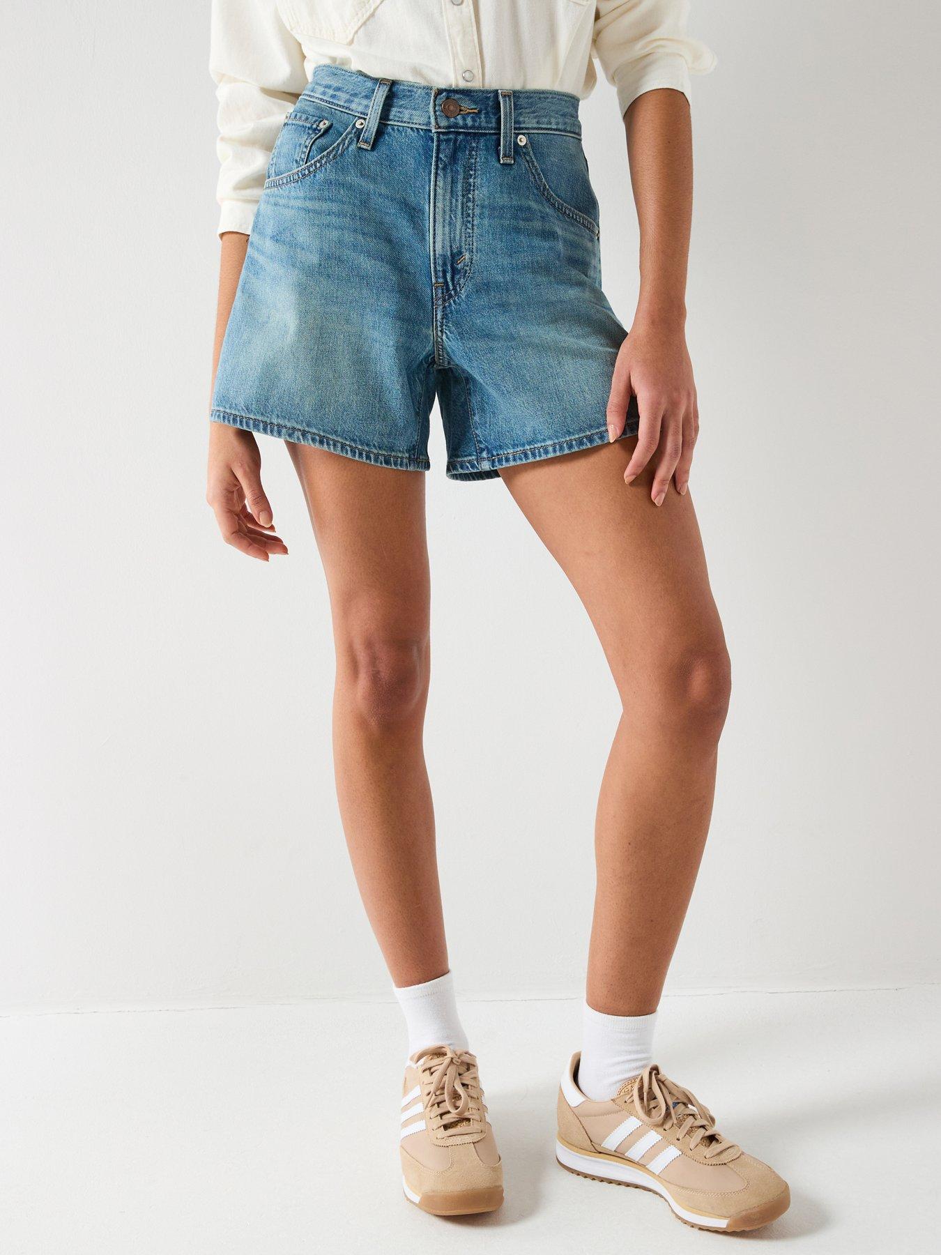 front image of levis-cinch-mid-thigh-short