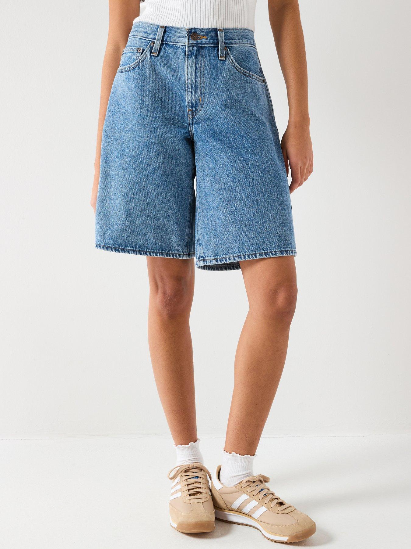 Levi's Middy Jort - Blue