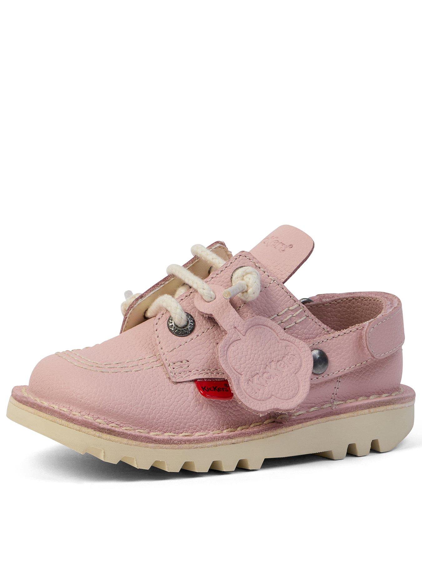 Image 1 of 6 of Kickers Kick Mule Leather Clog - Pink