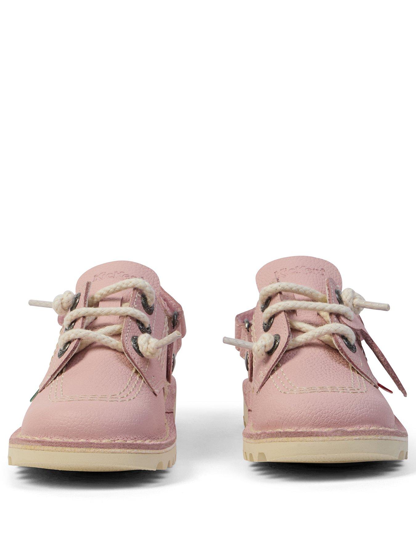 Image 2 of 6 of Kickers Kick Mule Leather Clog - Pink