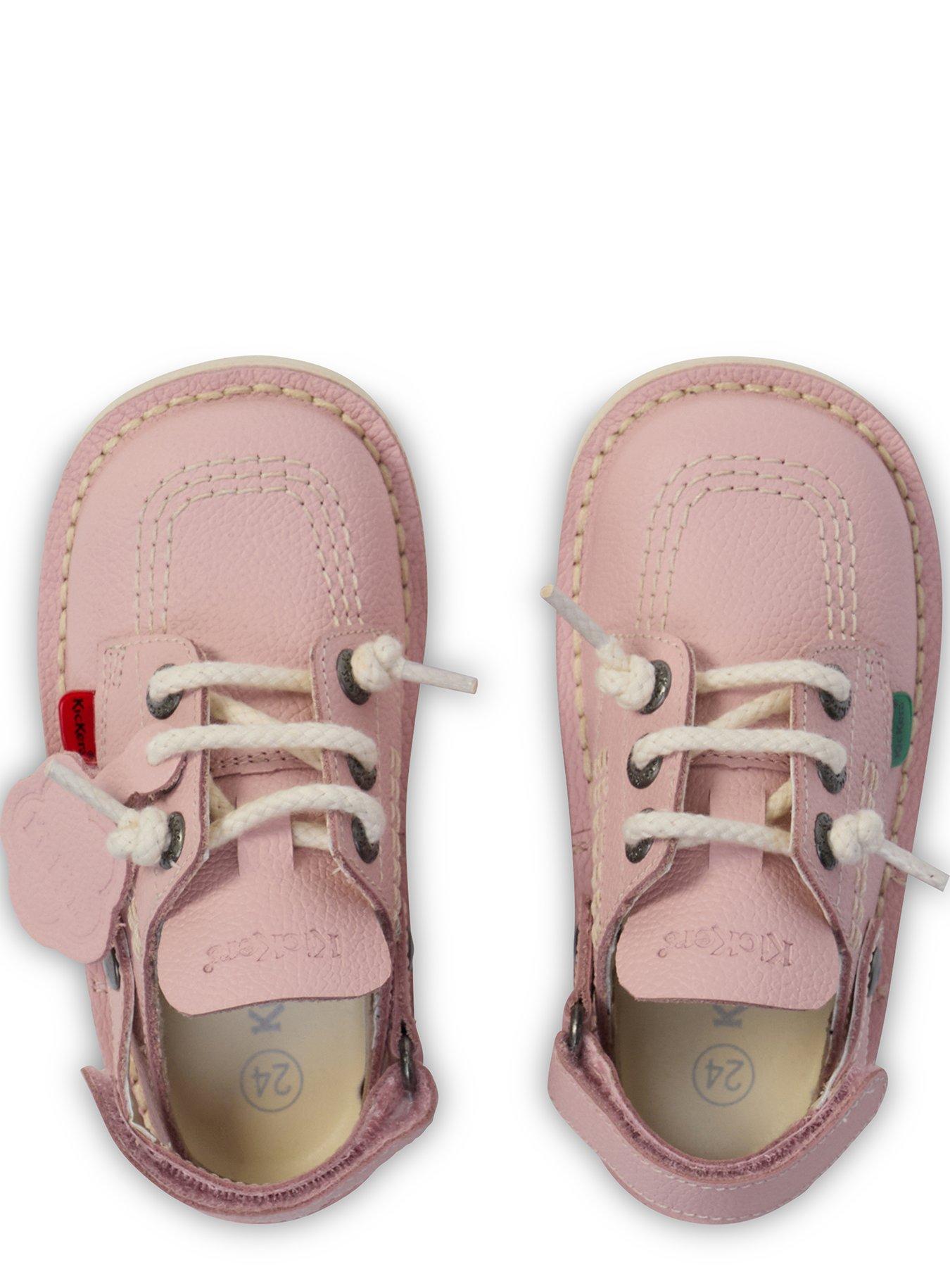 Image 4 of 6 of Kickers Kick Mule Leather Clog - Pink