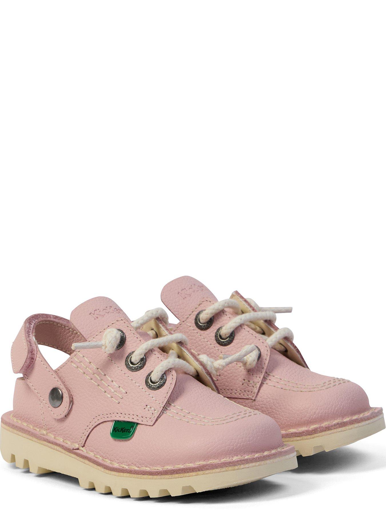 Image 5 of 6 of Kickers Kick Mule Leather Clog - Pink