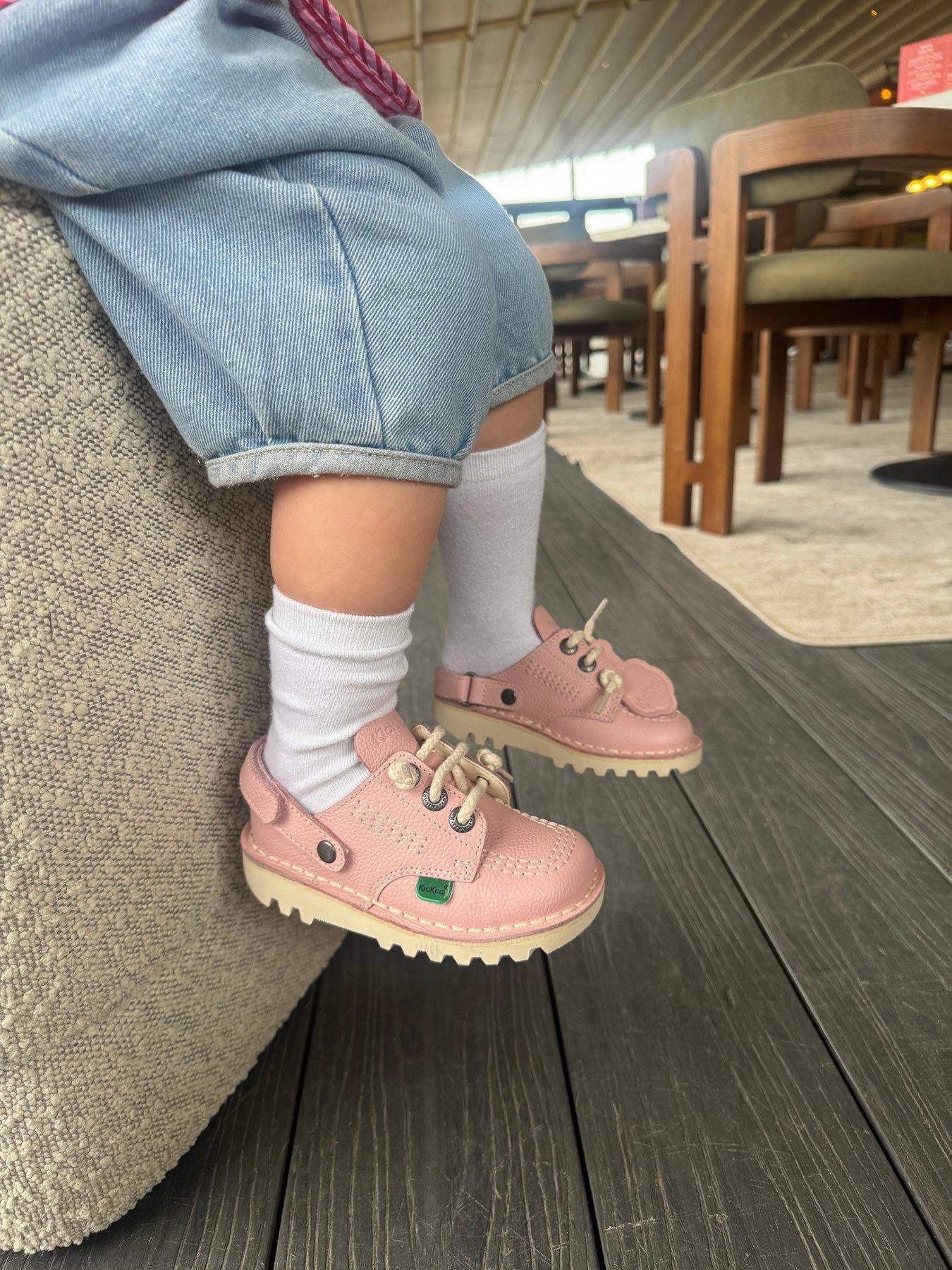 Image 6 of 6 of Kickers Kick Mule Leather Clog - Pink