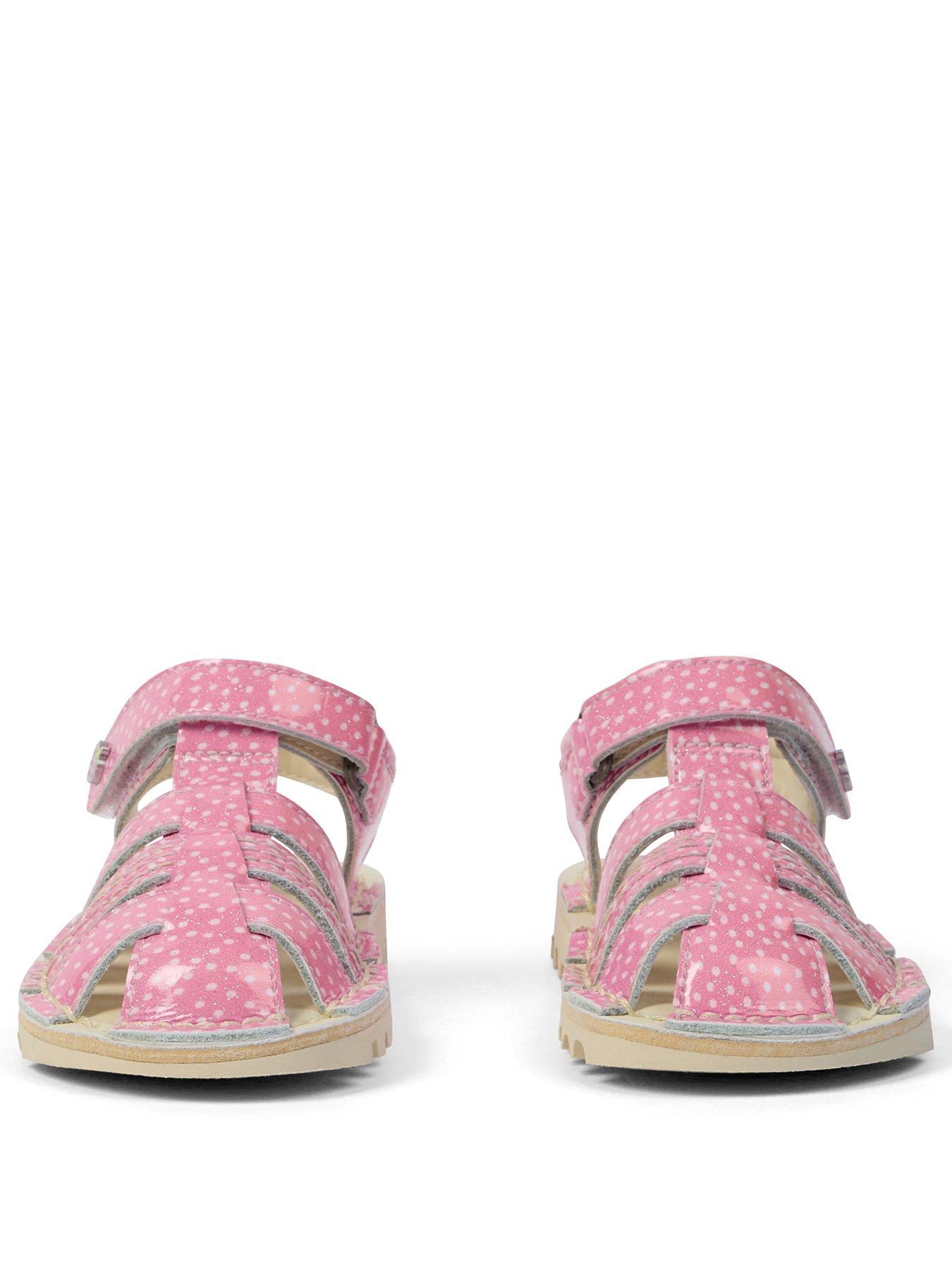 Image 2 of 5 of Kickers Kick Fruit Patent Leather Sandal - Pink