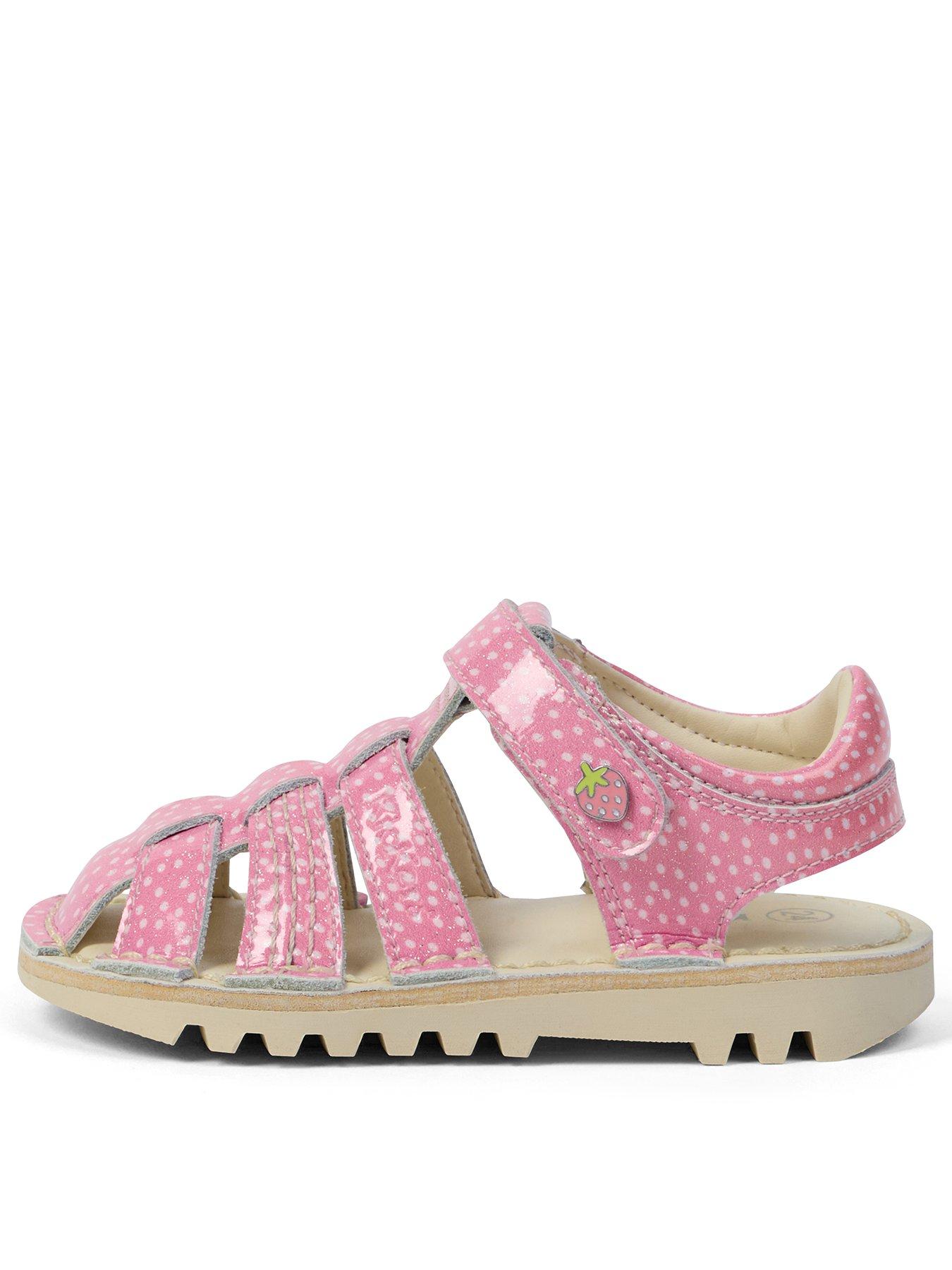 Image 3 of 5 of Kickers Kick Fruit Patent Leather Sandal - Pink
