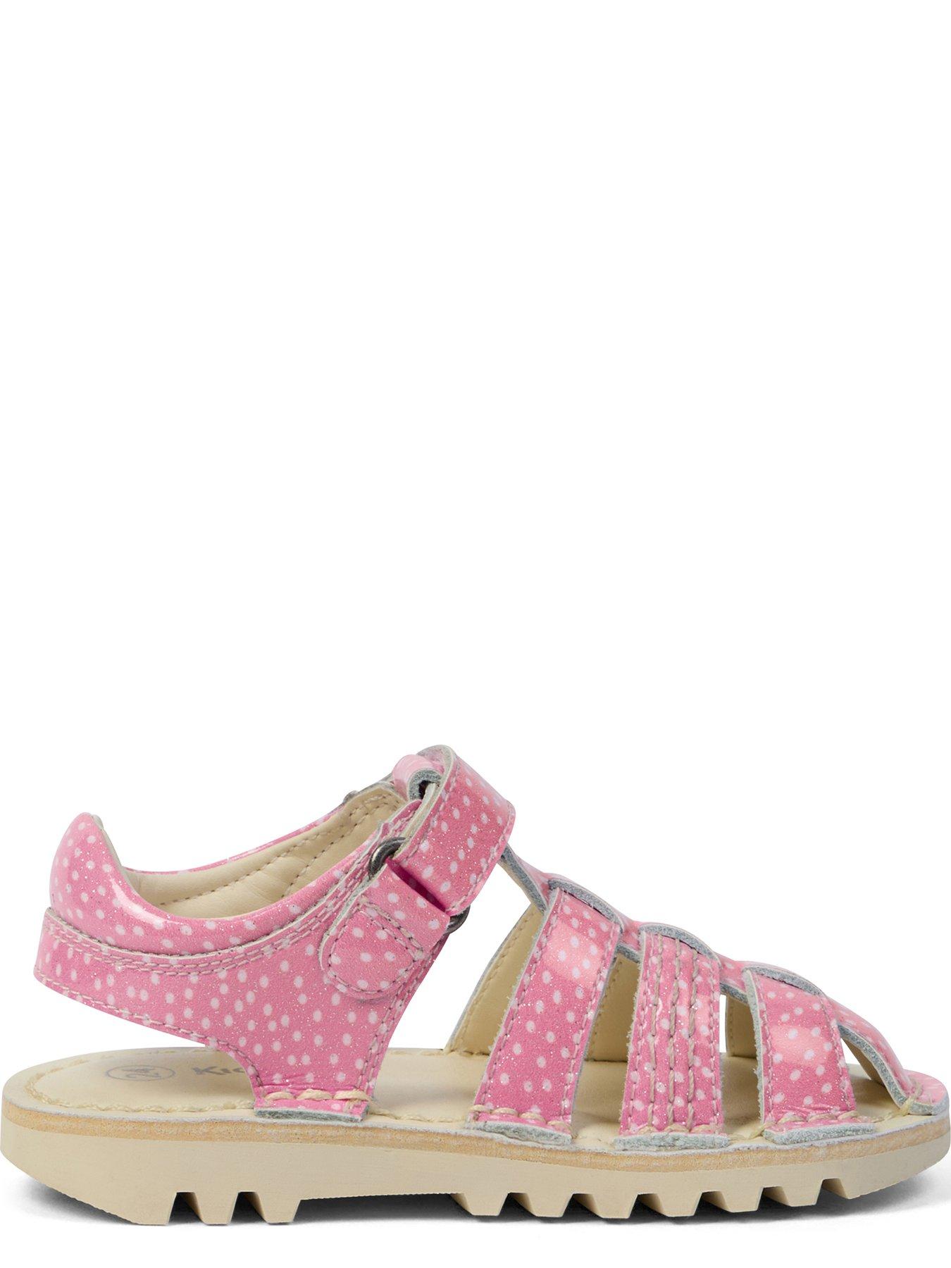 Image 4 of 5 of Kickers Kick Fruit Patent Leather Sandal - Pink
