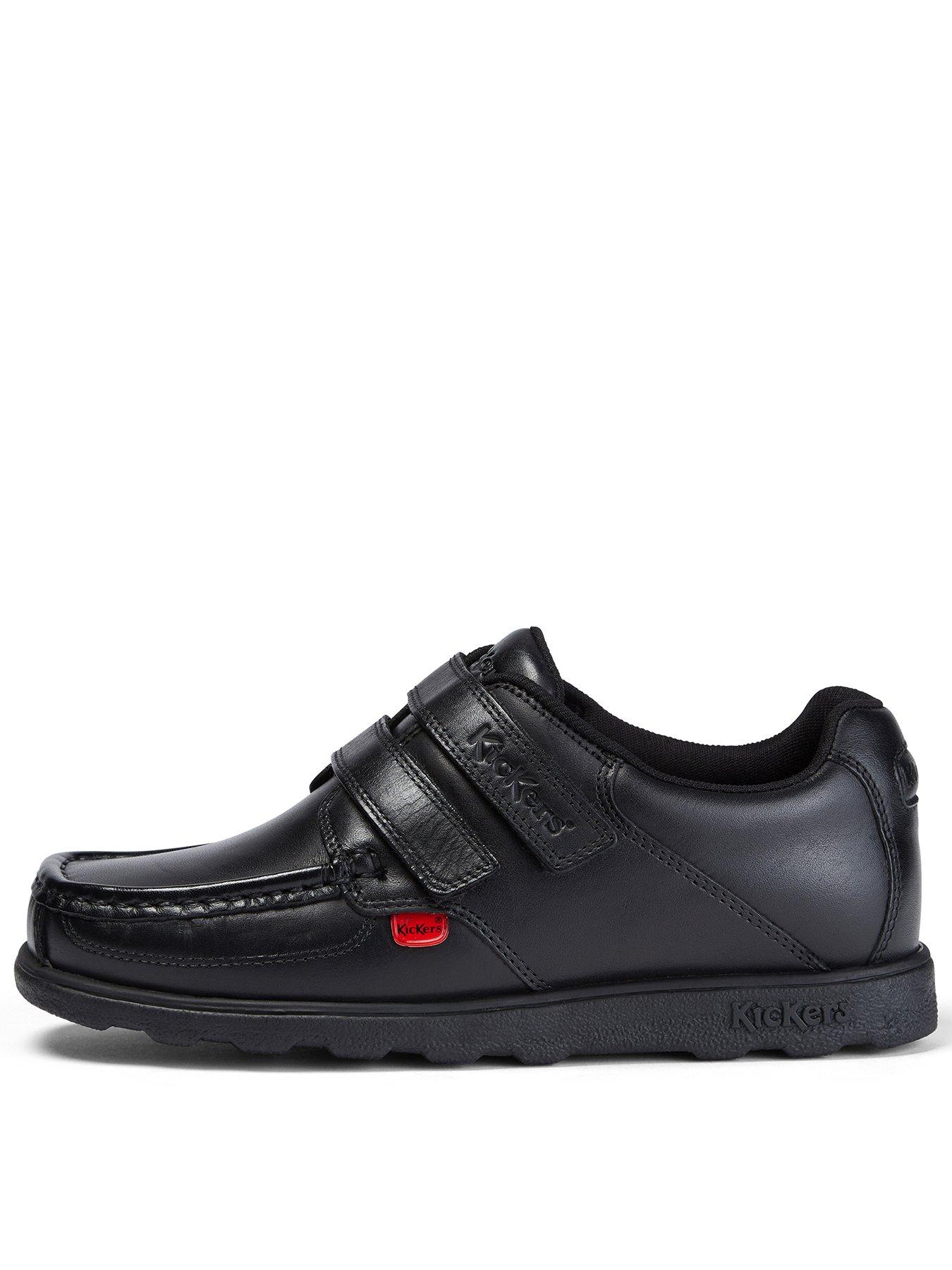 kickers-youth-fragma-twin-velcro-leather-shoe-black