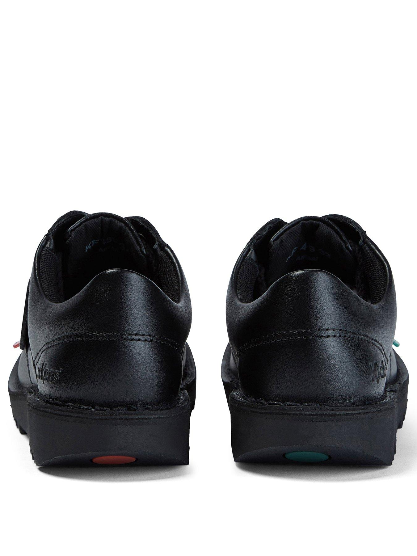 Image 3 of 7 of Kickers Junior Kick Lo Leather Shoe - Black