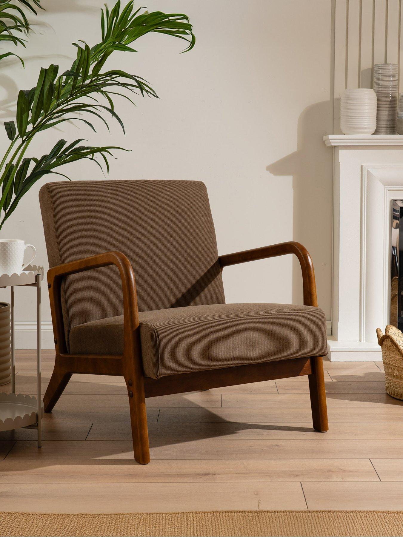 Scottish Everlastings Howorth Cord Fabric Chair - Teal