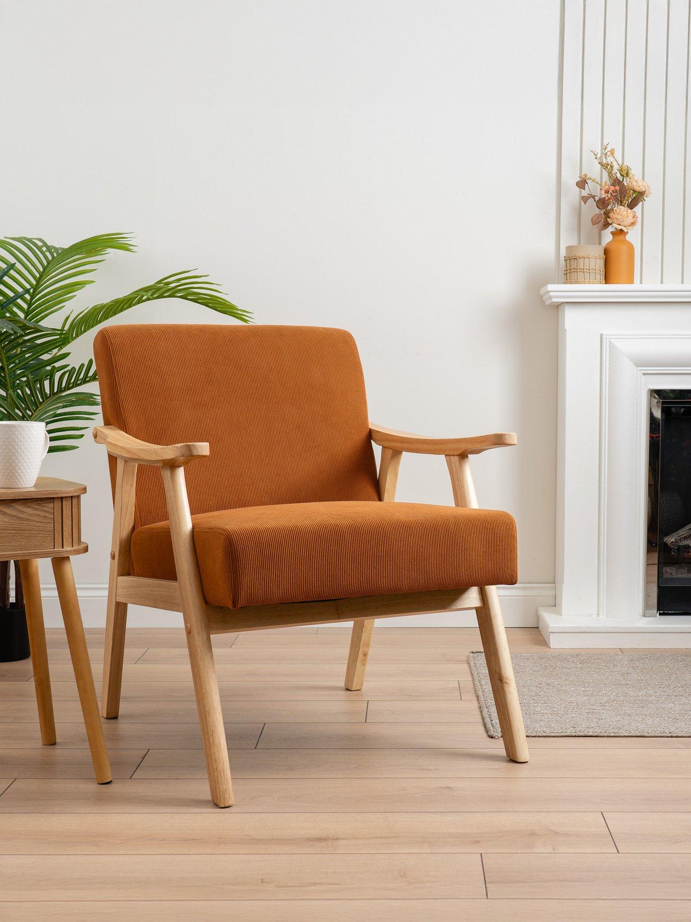 Image 1 of 3 of Scottish Everlastings River Cord Chair - Caramel