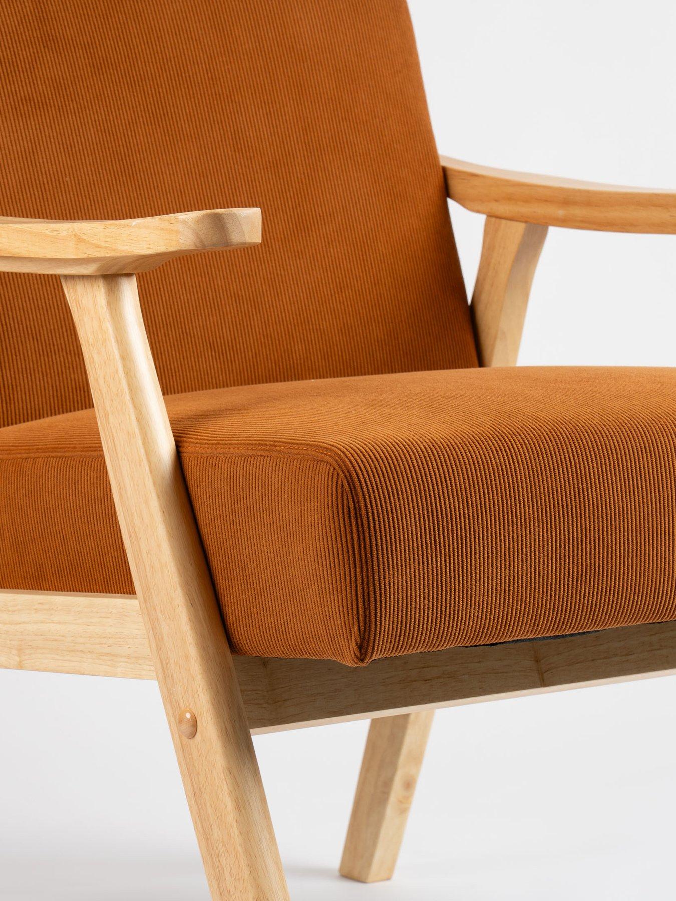 Image 3 of 3 of Scottish Everlastings River Cord Chair - Caramel