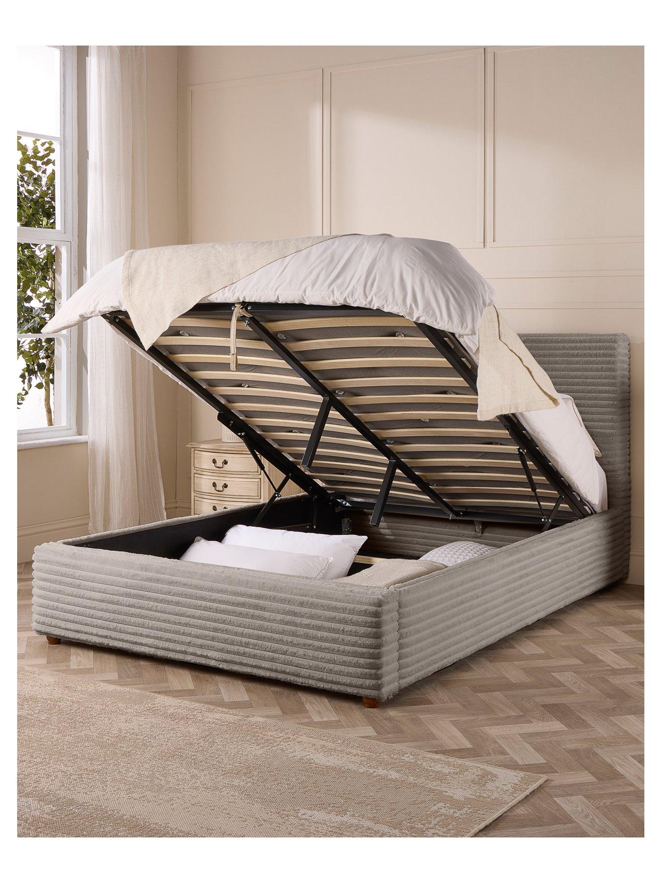 Image 3 of 5 of Aspire Willowford Ottoman Bed - Silver