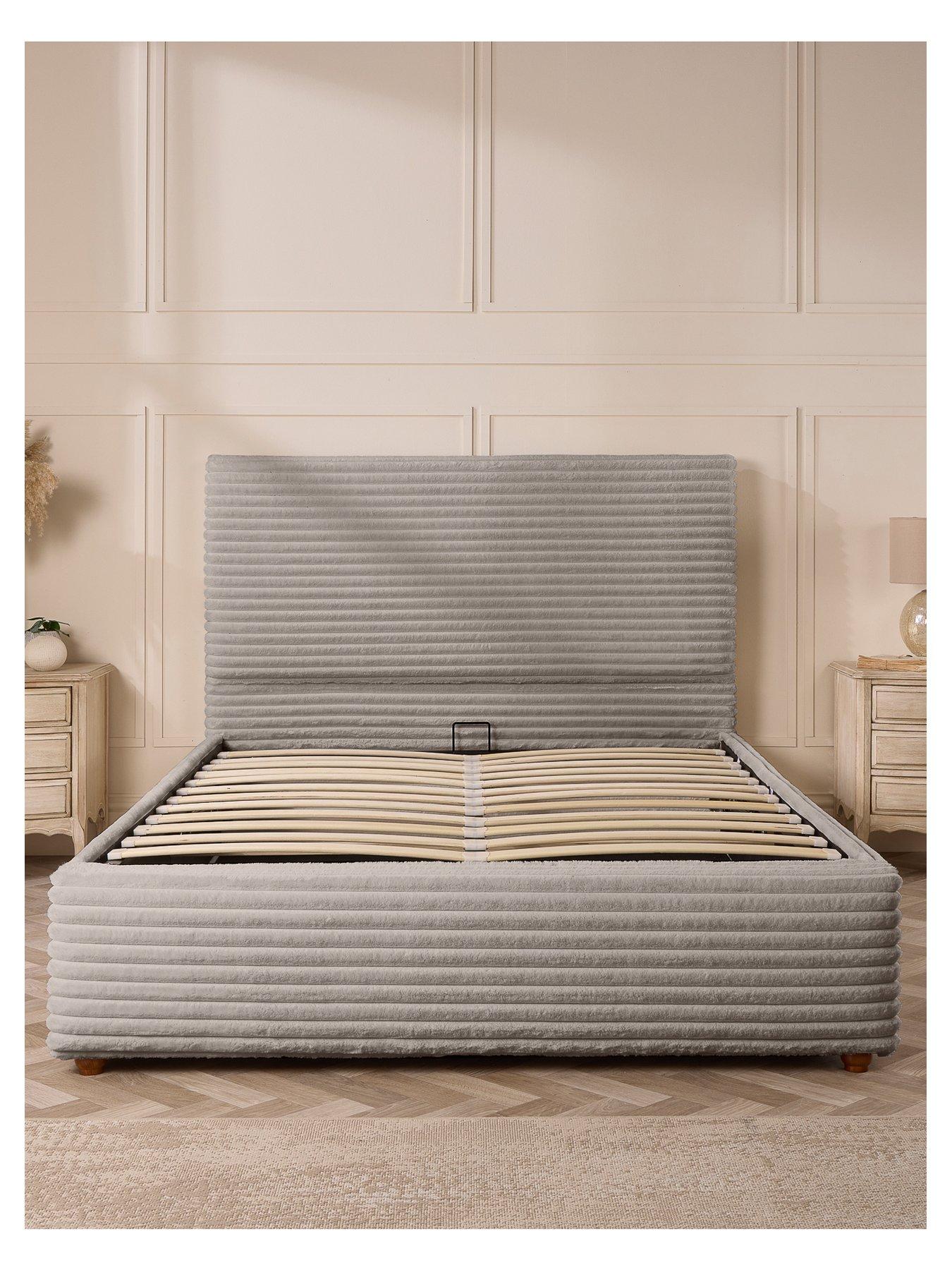 Image 5 of 5 of Aspire Willowford Ottoman Bed - Silver