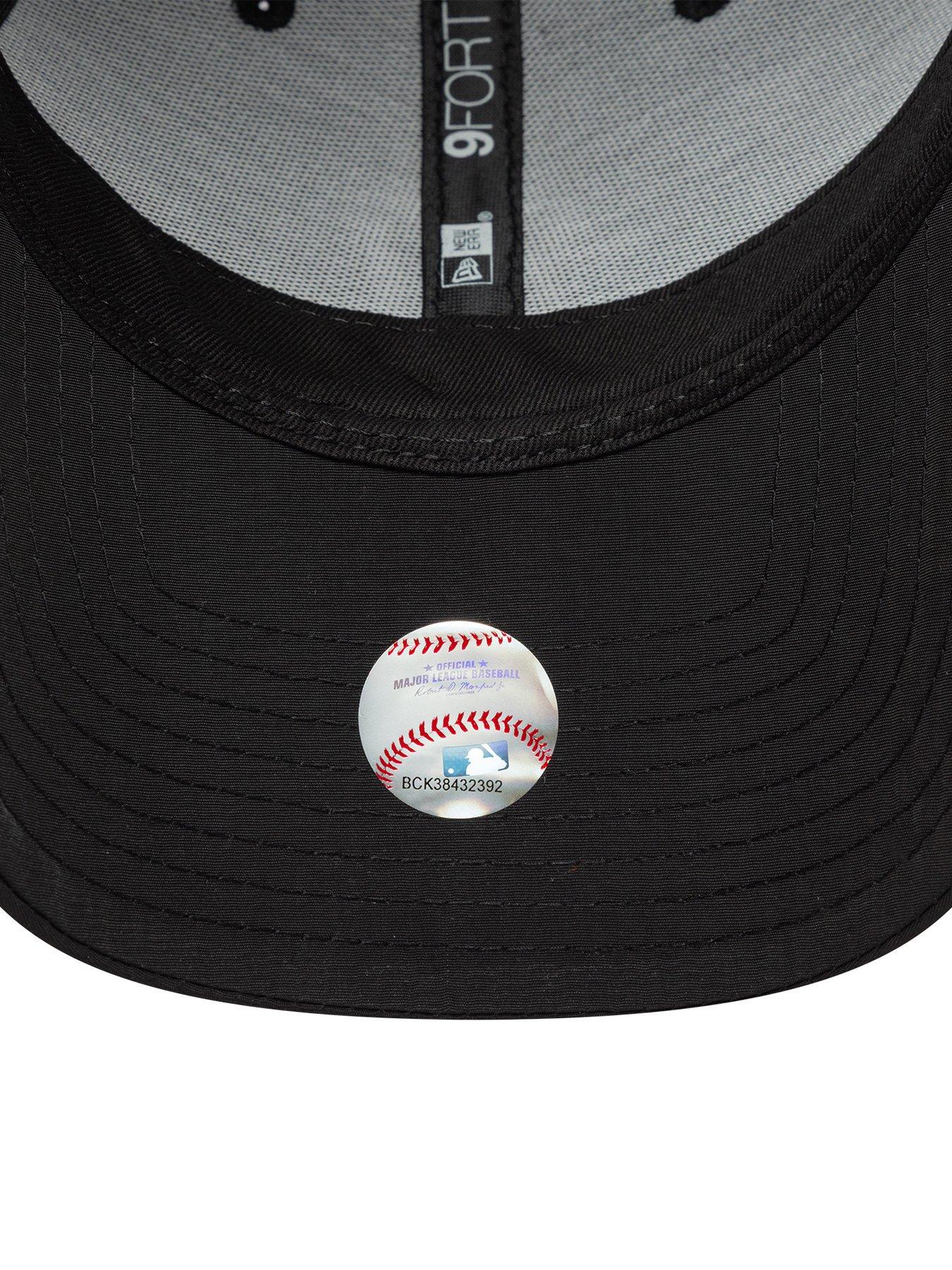 Image 5 of 5 of New Era MLB Midi 9Forty New York Yankees Baseball Cap - Black