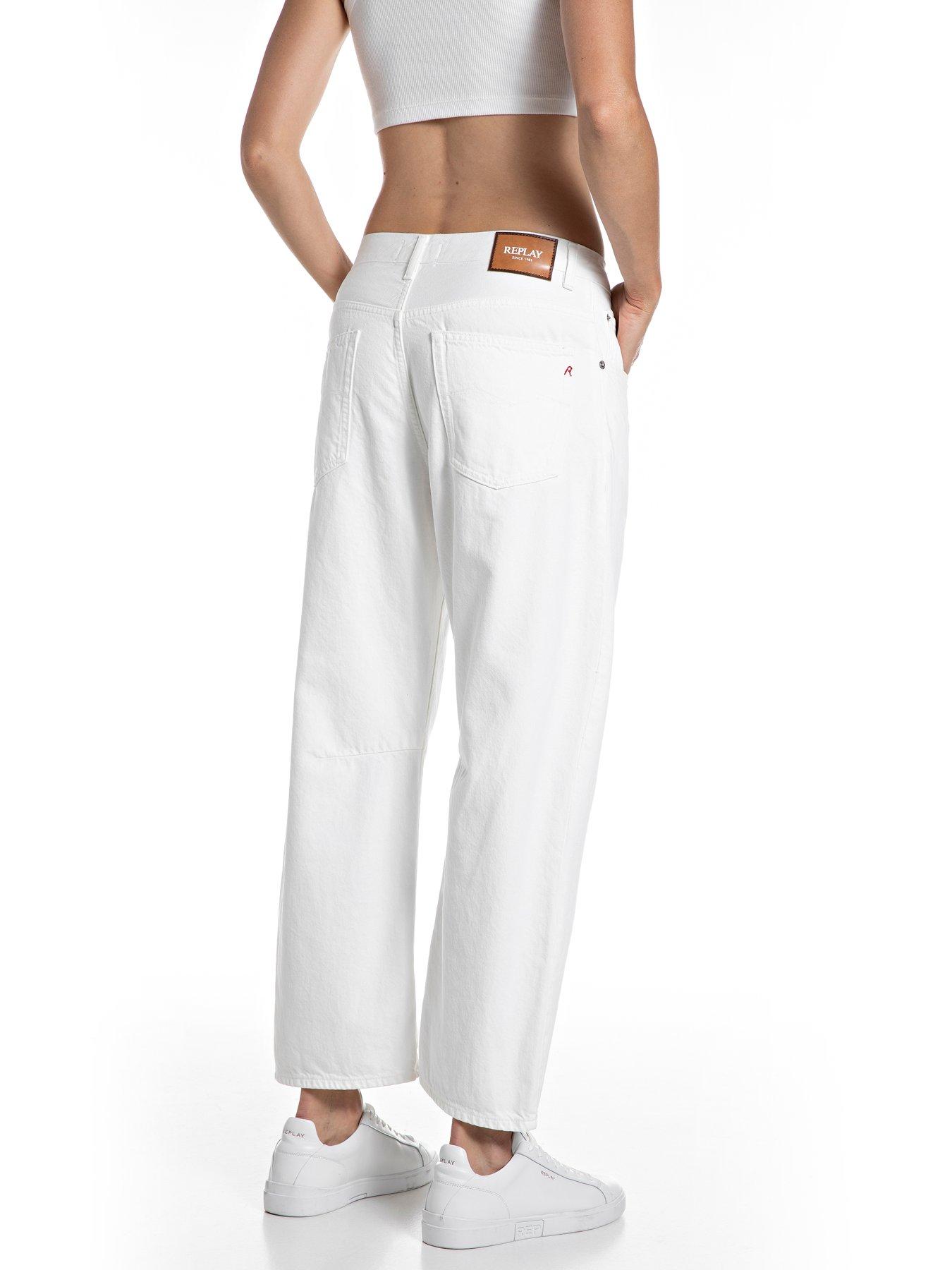Image 2 of 3 of Replay Barrel Jean