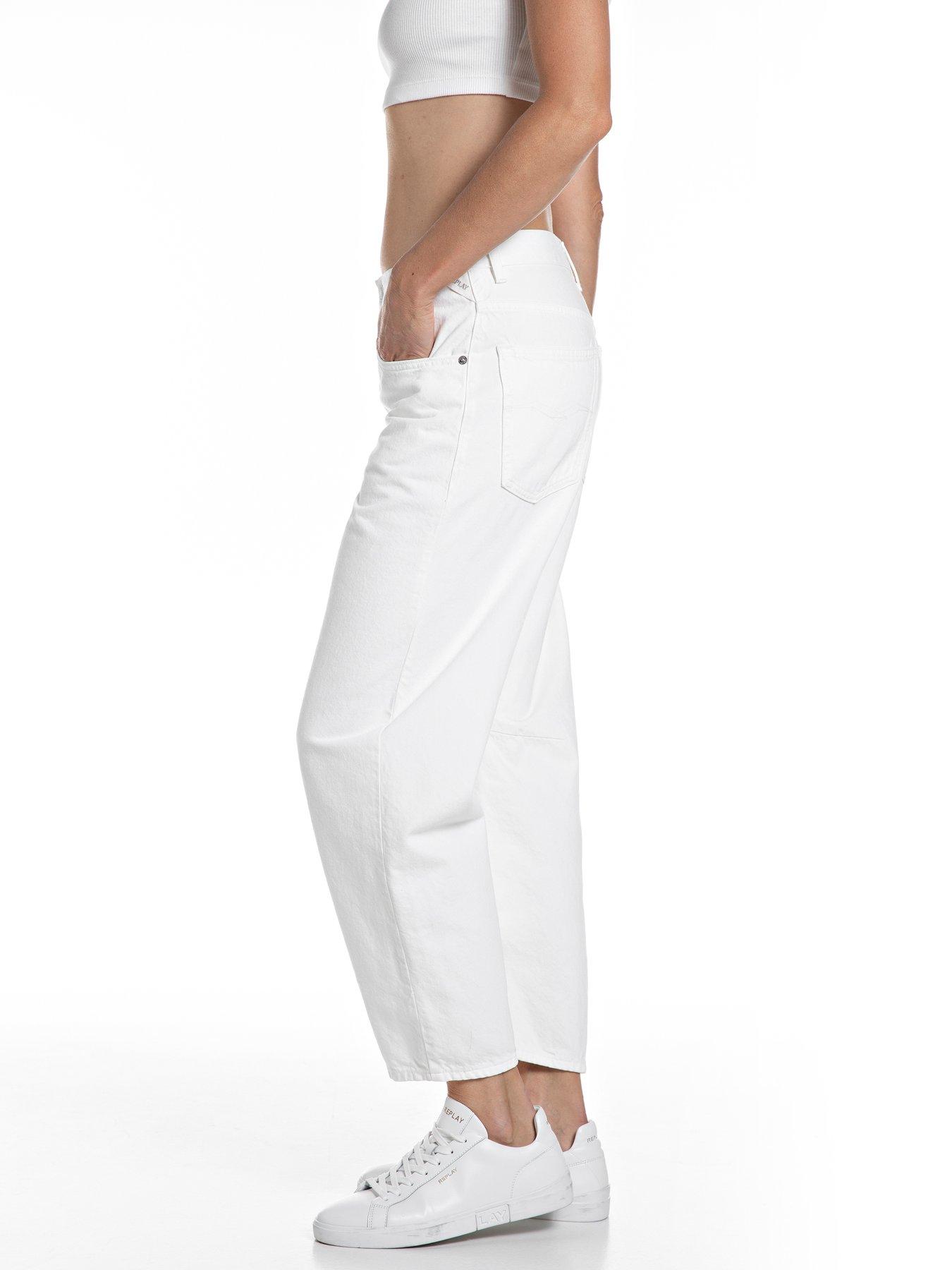 Image 3 of 3 of Replay Barrel Jean