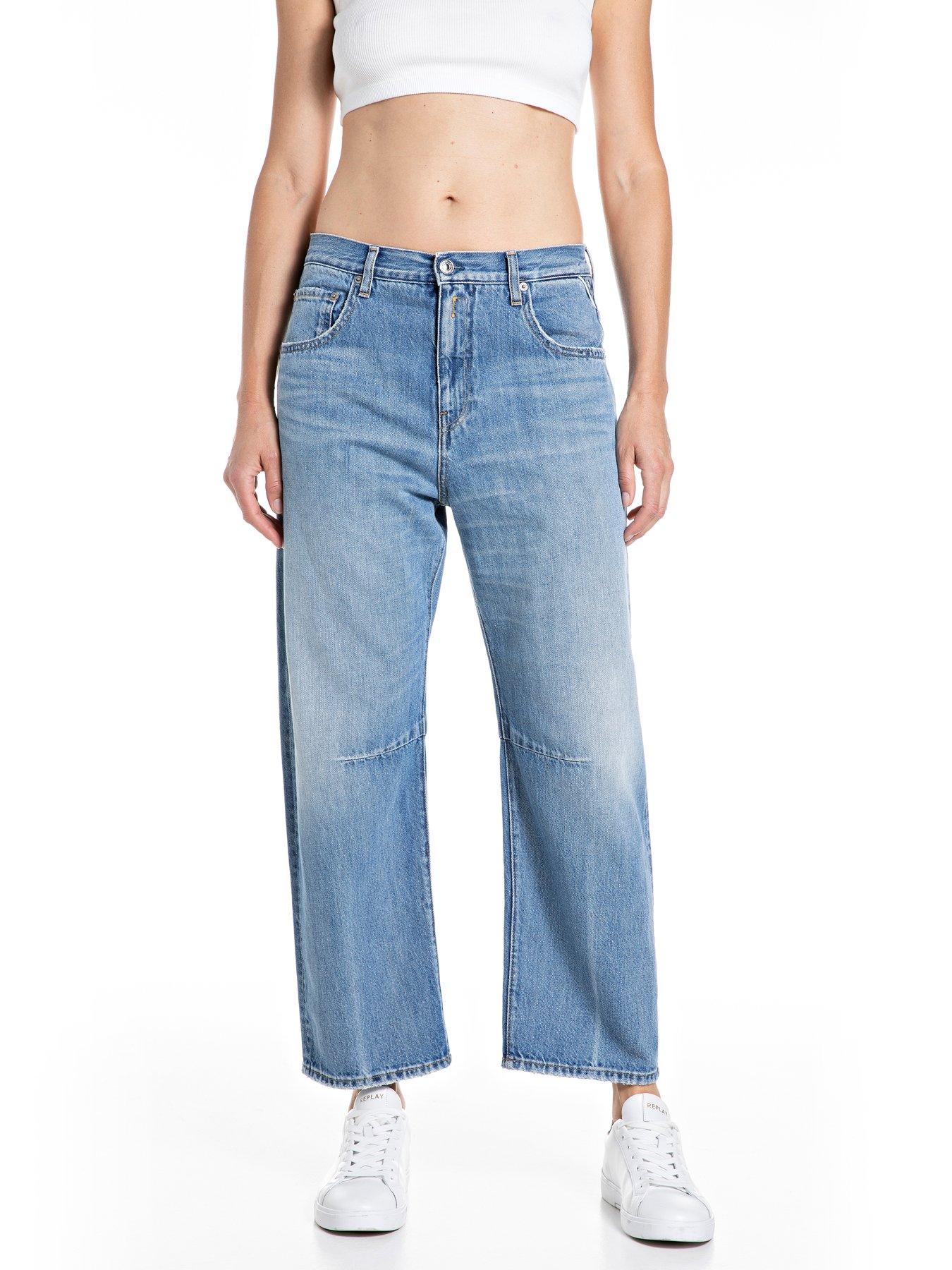 Replay Janie Barrel Jean - Blue