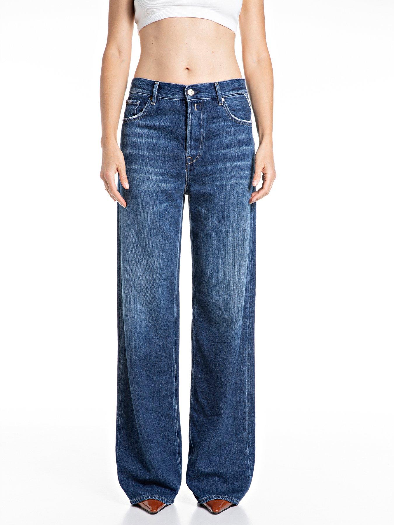 Replay Wide Leg Jean