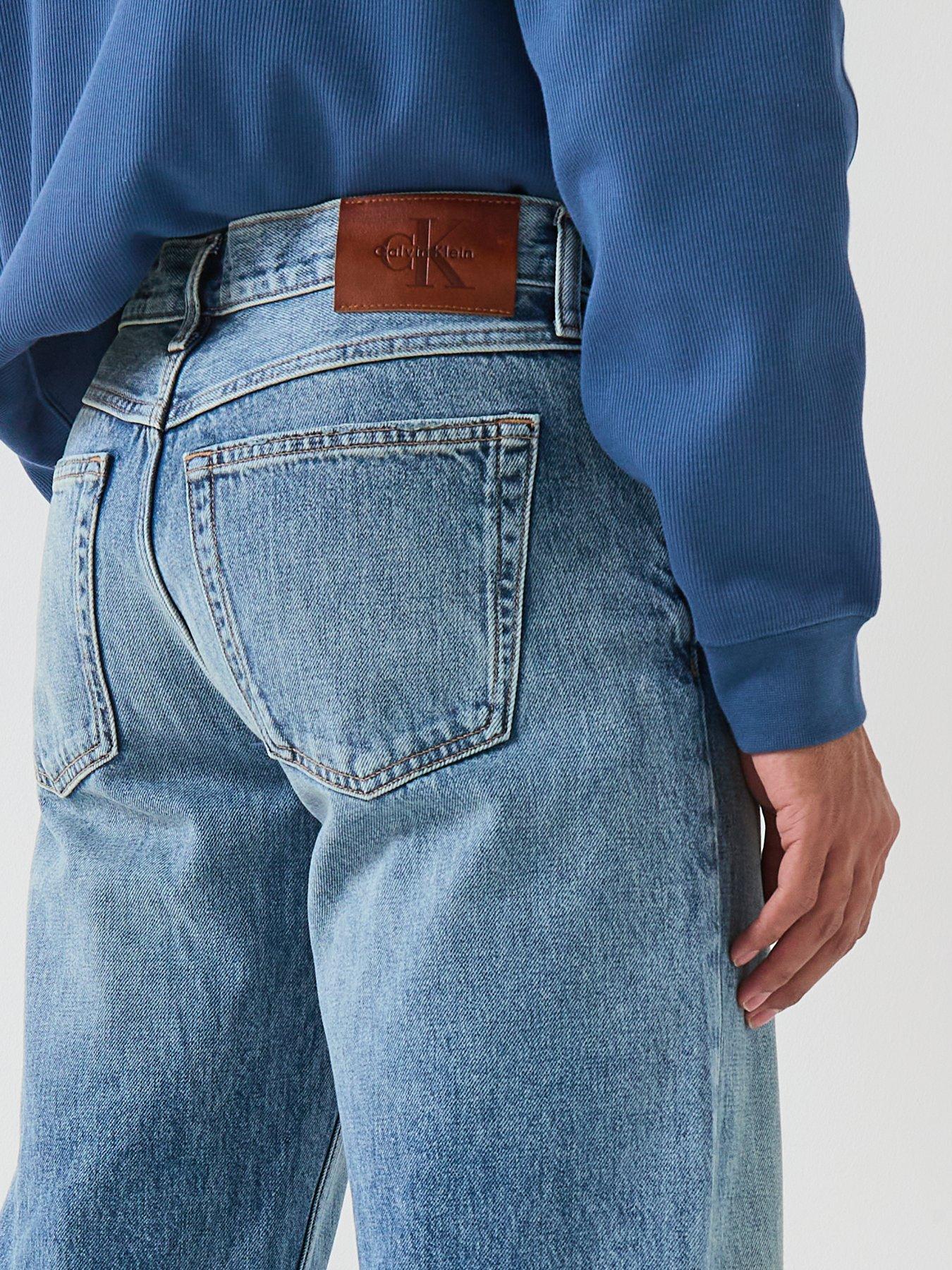 Image 5 of 5 of Calvin Klein Jeans 90s Straight Fit - Blue