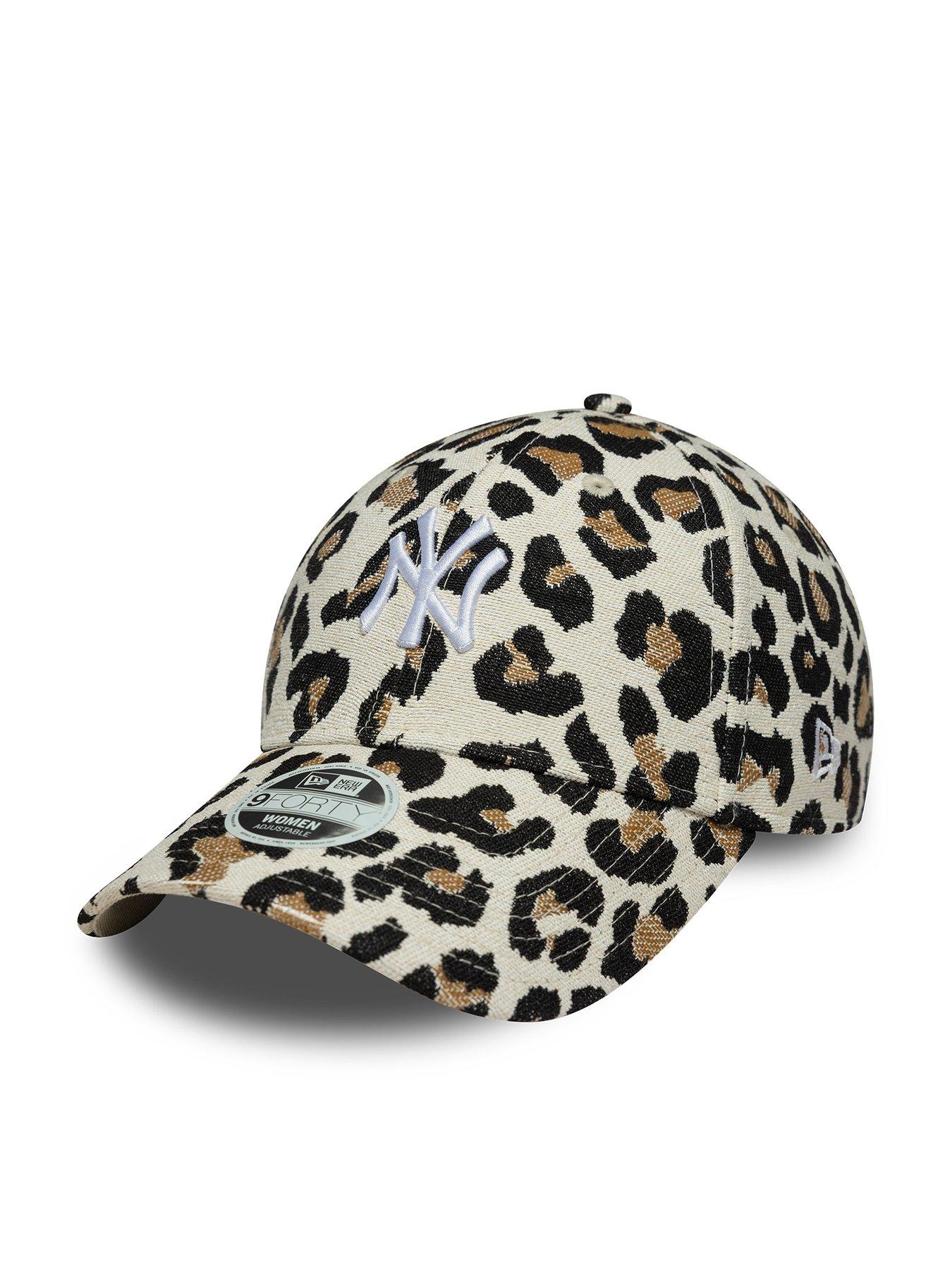 New Era Women's Leopard Print New York Yankees MLB Midi 9Forty Baseball Cap - Leopard