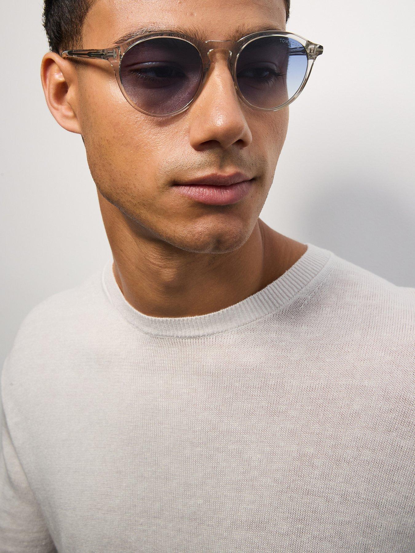 Image 1 of 7 of Tom Ford Aurele Sunglasses - Grey