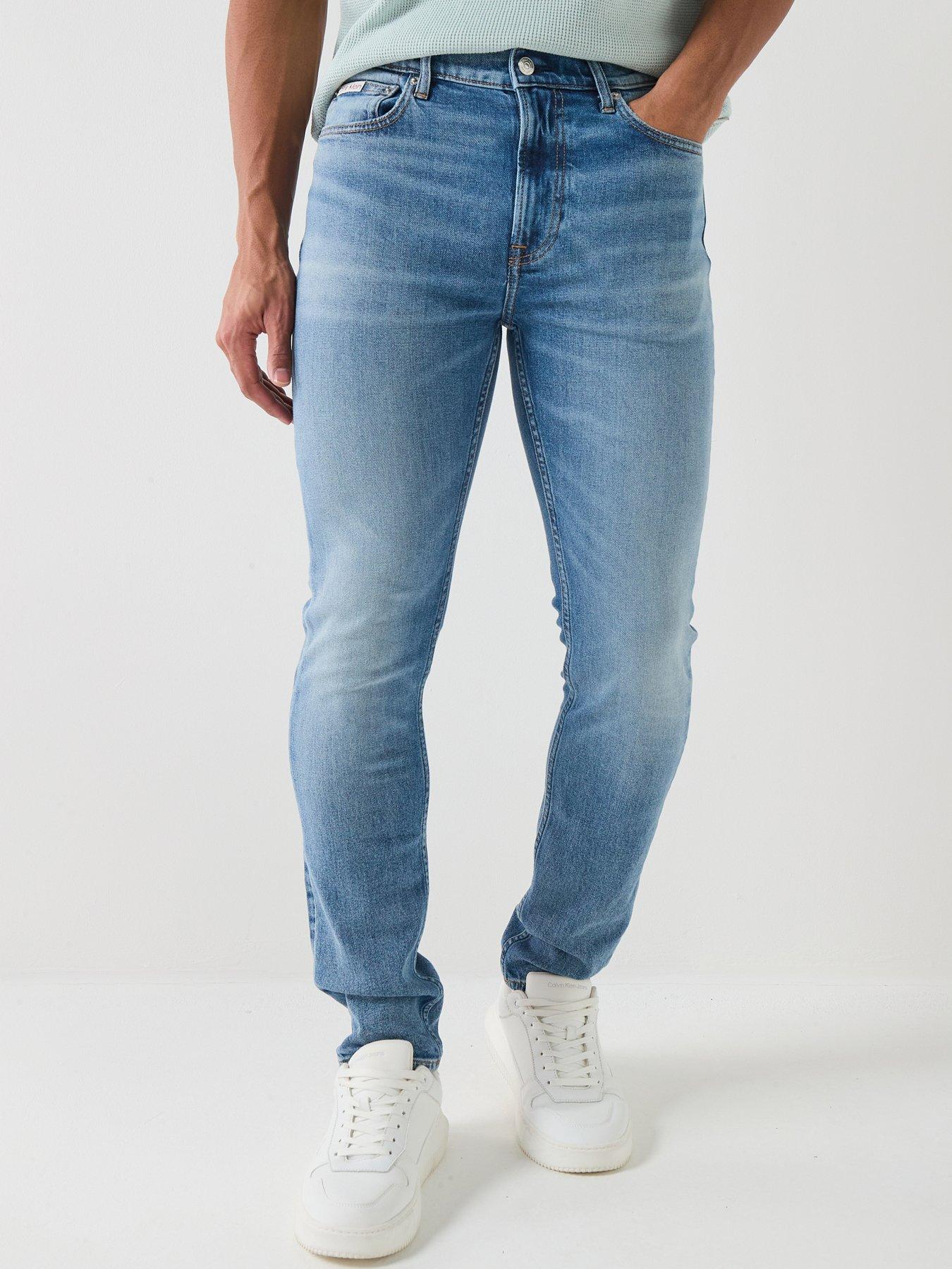 Calvin Klein Jeans Slim Taper Fit Jeans - Blue