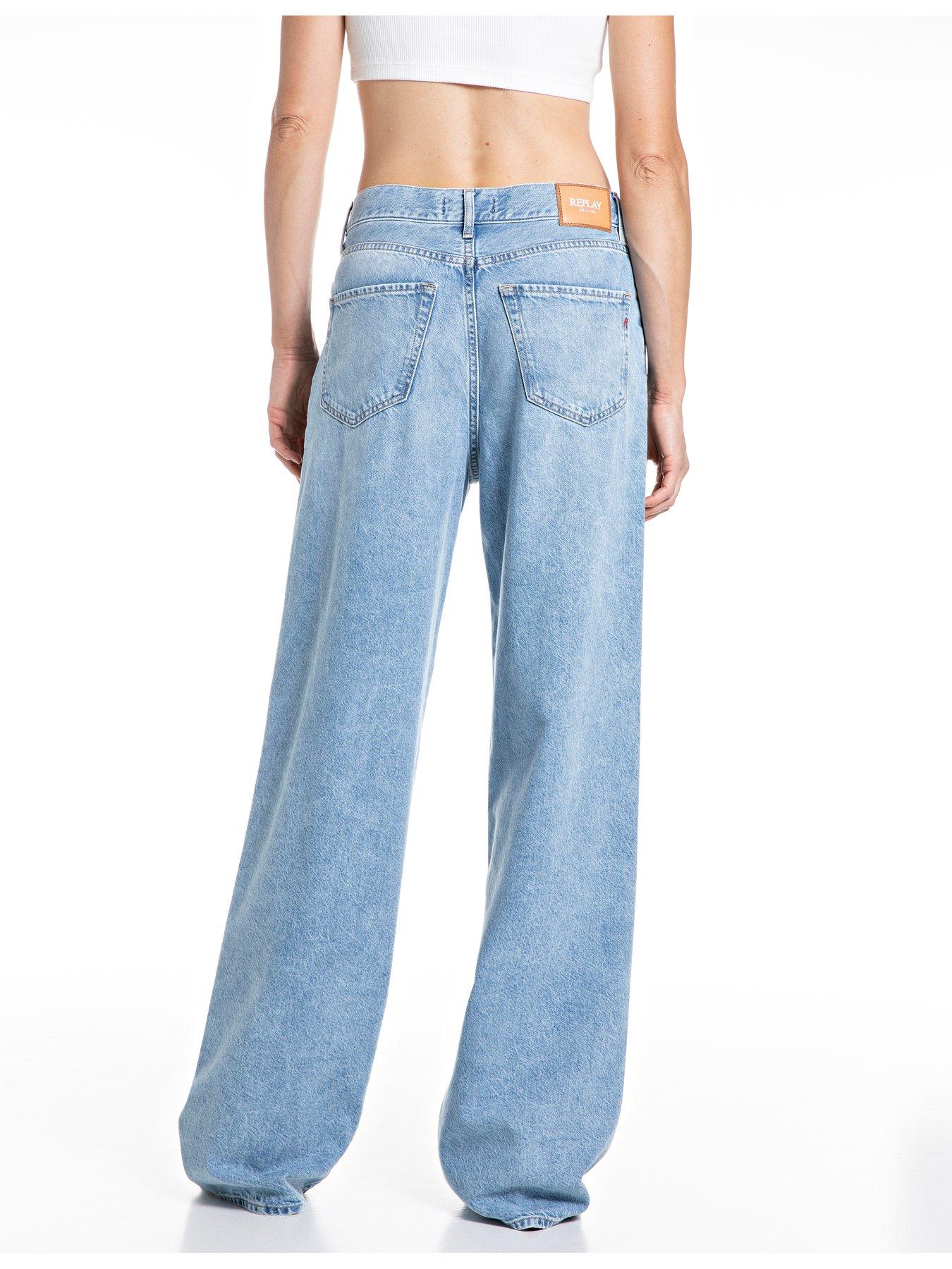 stillFront image of replay-wide-leg-jean