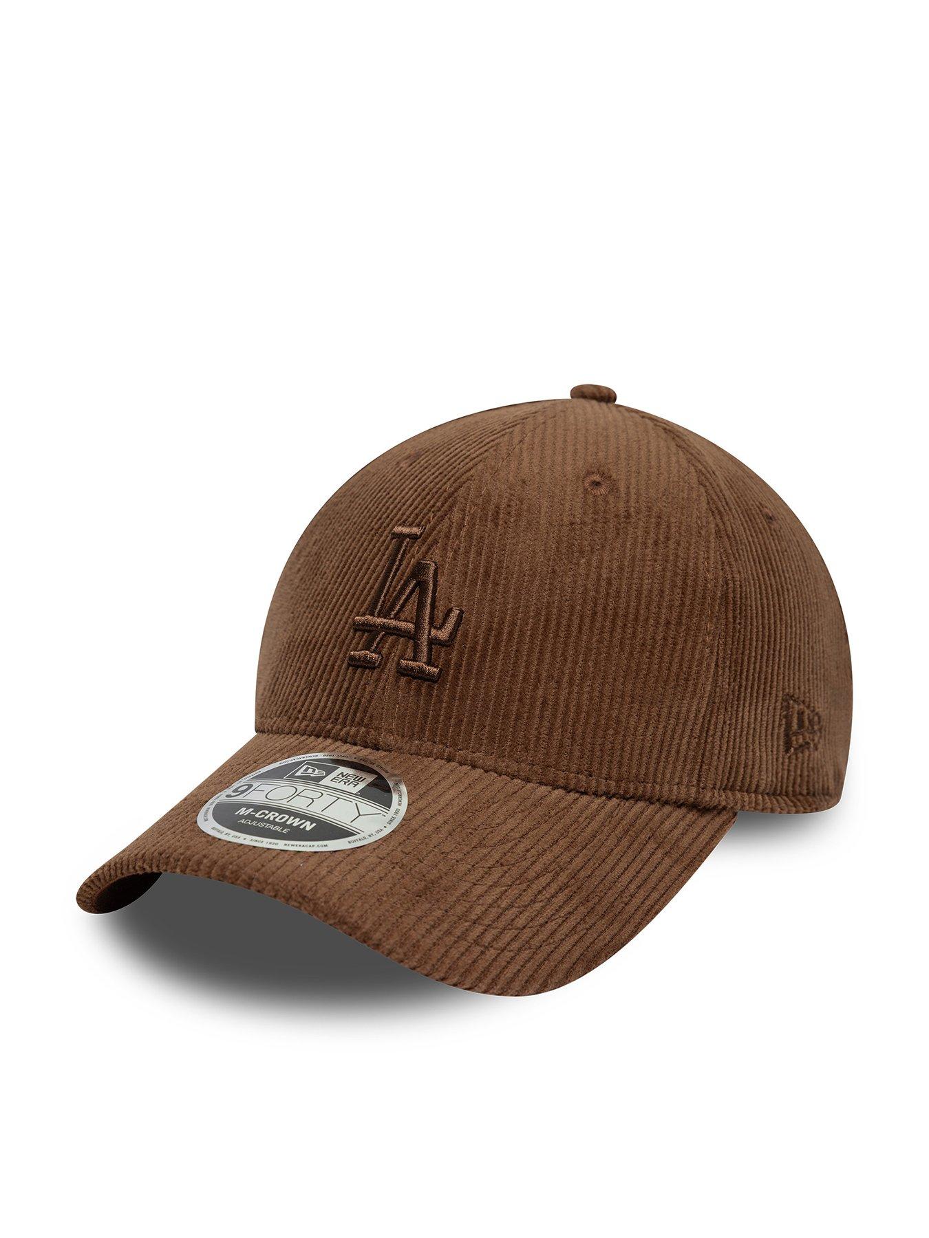 New Era Cord LA Dodgers 9Forty MLB Baseball Cap - Brown